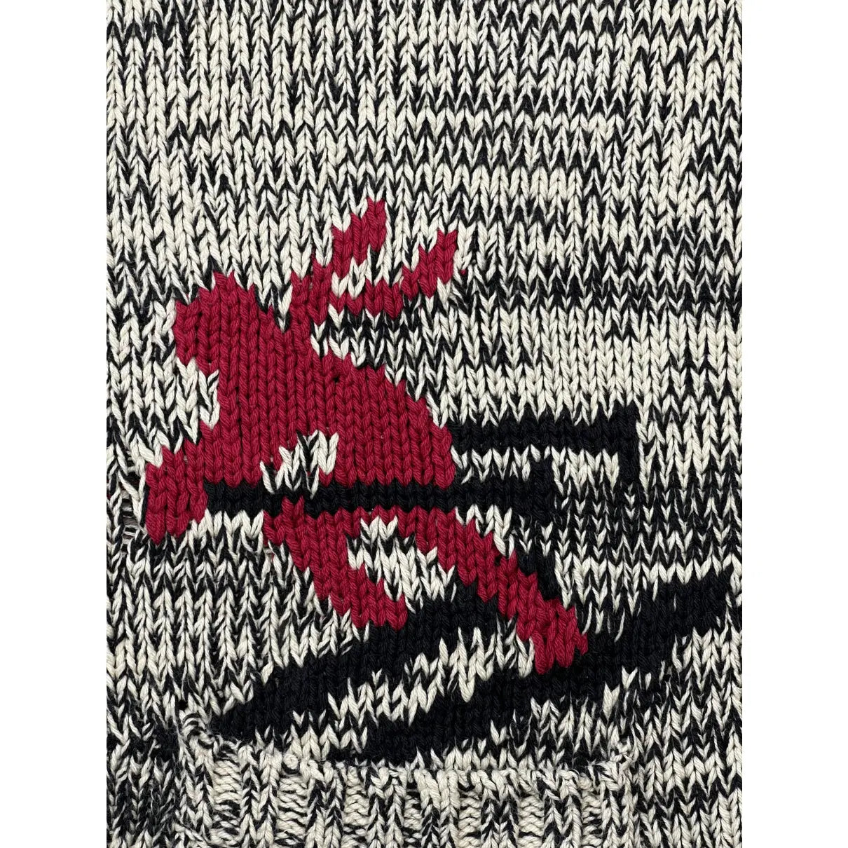 Lauren Ralph Lauren Skifahrer-Strickjacke mit durchgehendem Reißverschluss aus Baumwollmischung