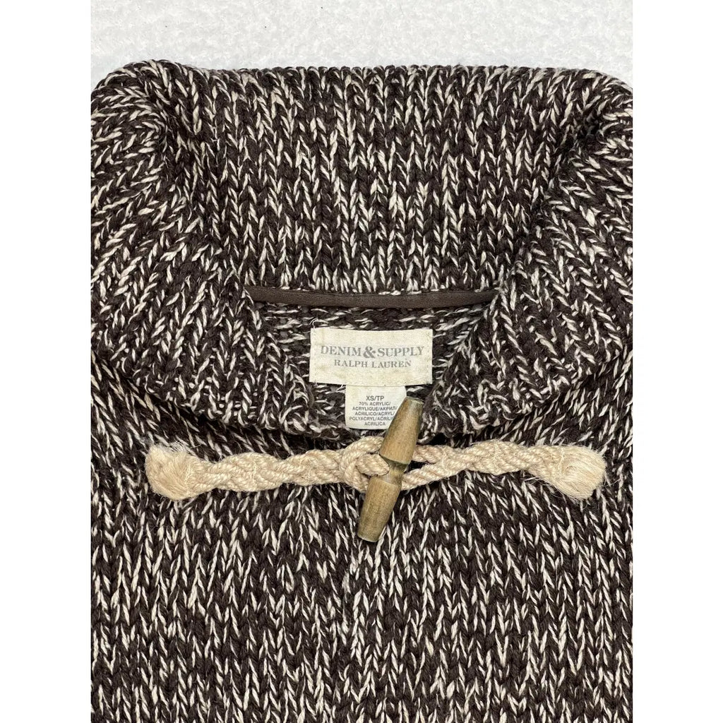 Denim & Supply Ralph Lauren Wool Blend Shawl Collar Cardigan