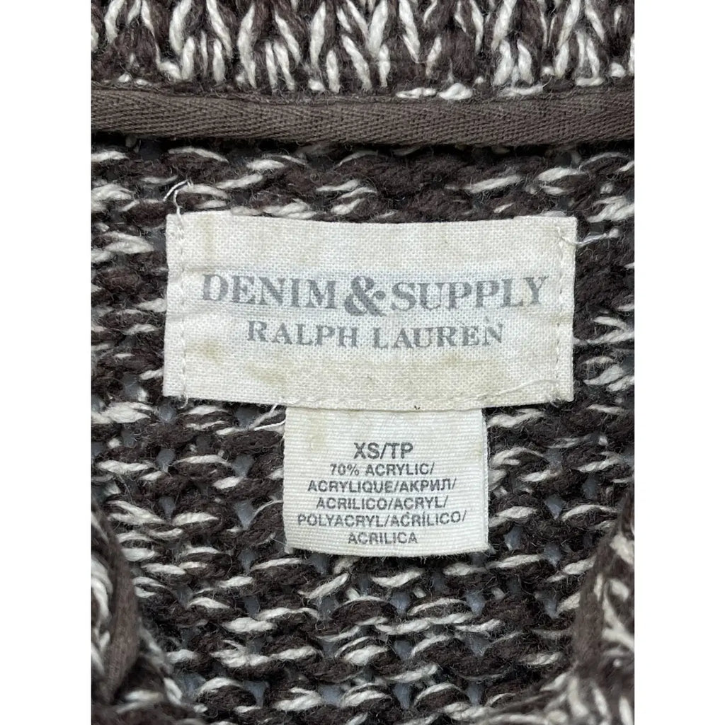 Denim & Supply Ralph Lauren Wool Blend Shawl Collar Cardigan