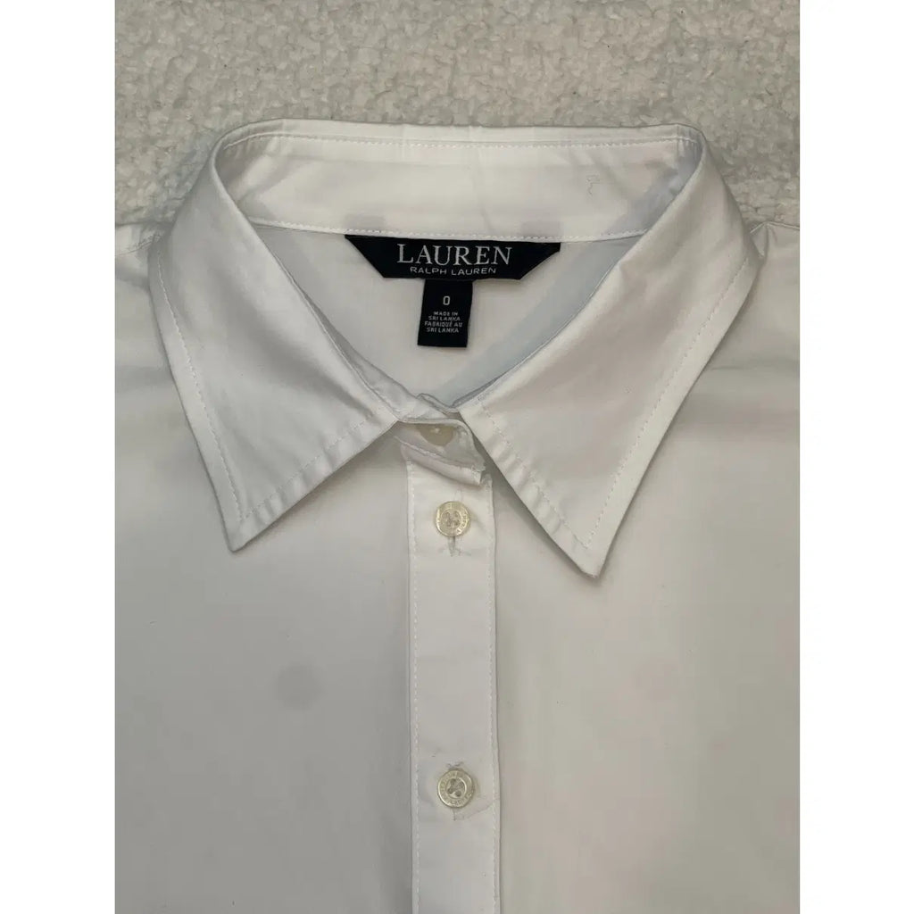 Lauren Ralph Lauren Kurzarmhemd aus Baumwollvoile