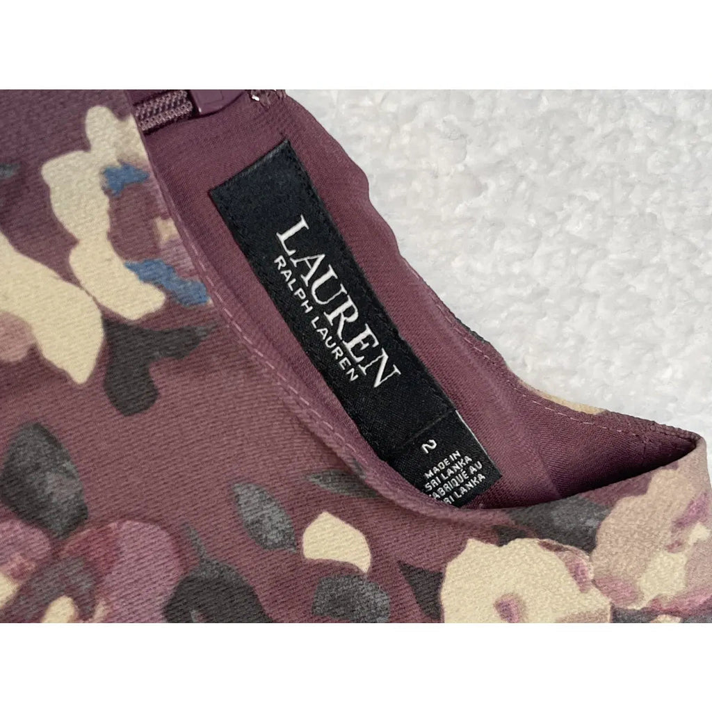 Lauren Ralph Lauren Blumen-Stretchkleid aus Jersey