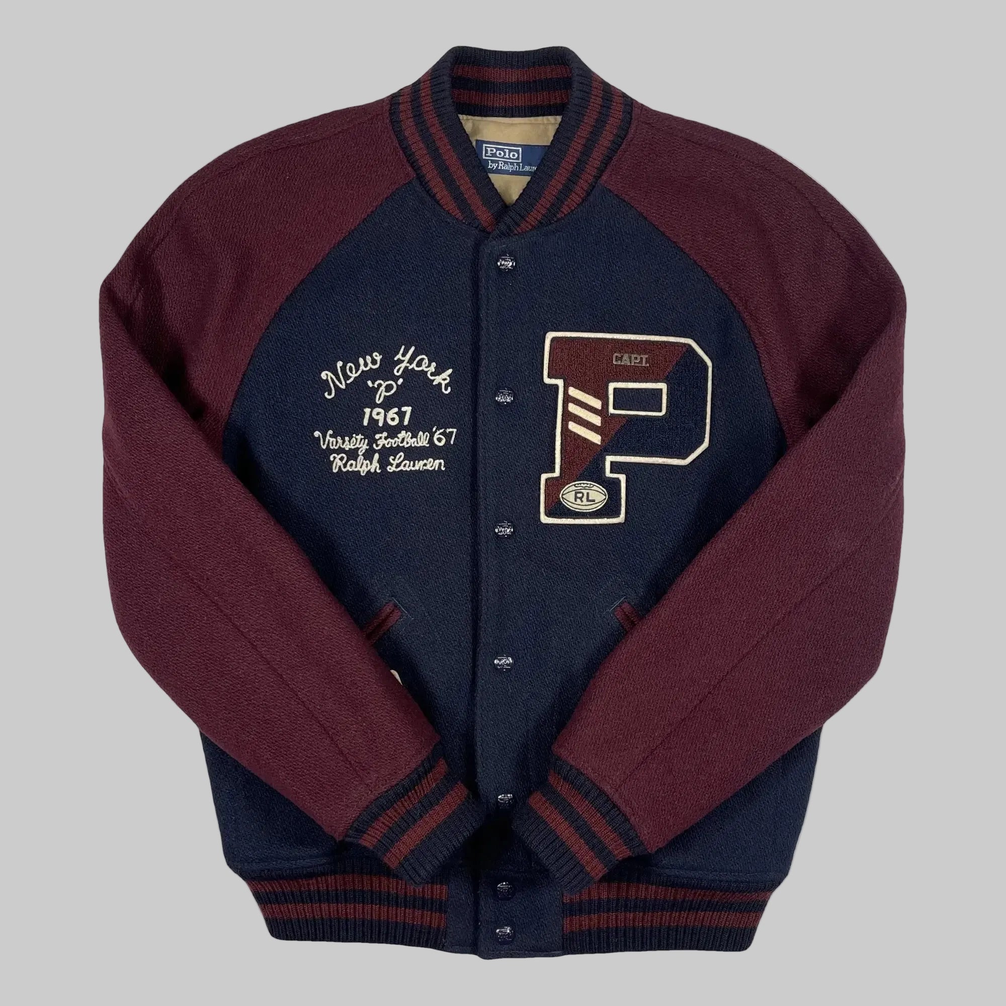 Veste Polo Ralph Lauren All Stars New York en laine mélangée