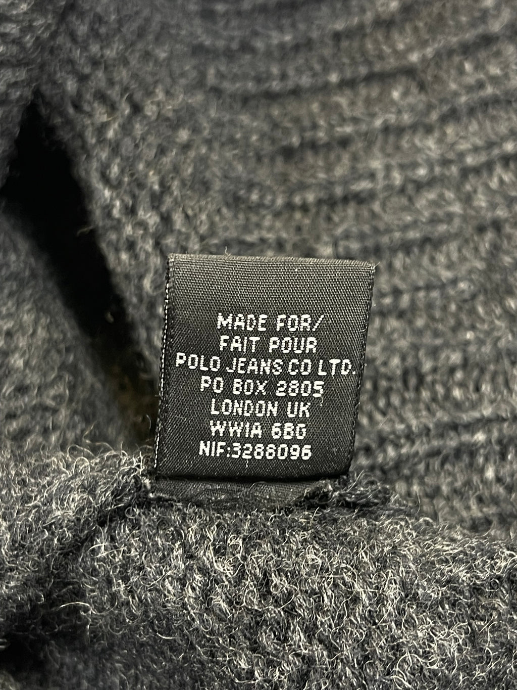 Polo Jeans Co. Ralph Lauren USA Wool Sweater (Vintage)