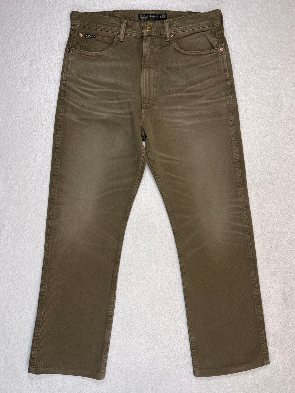 Polo Ralph Lauren × Naiomi Glasses Garment-Dyed Heritage Rider Jeans (2023)