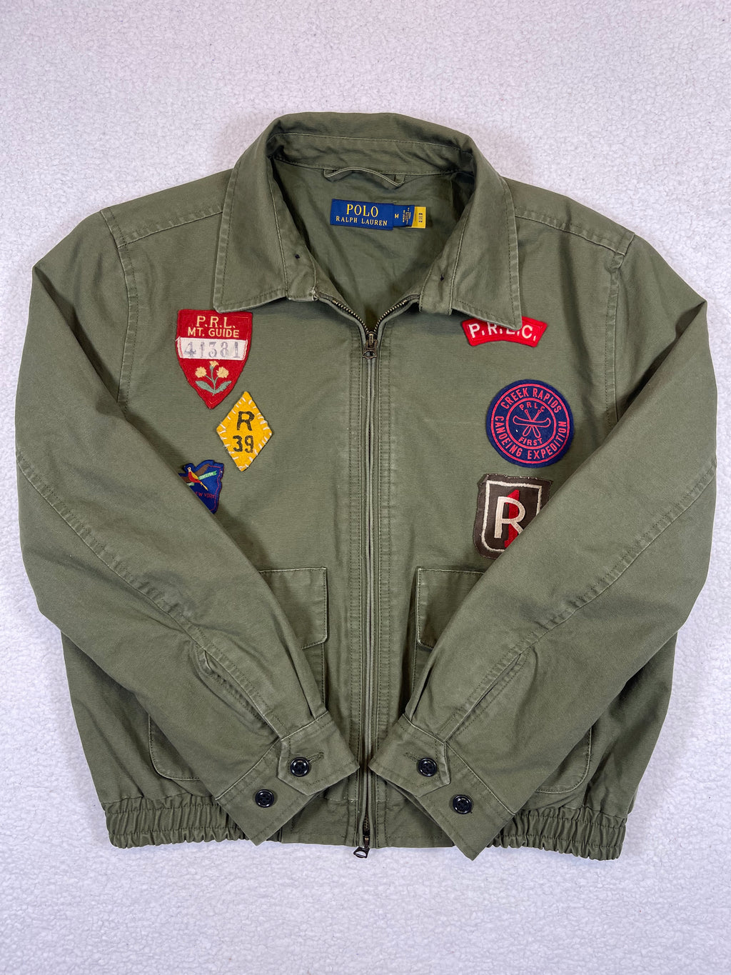 Polo Ralph Lauren Patch Canvas Bomber Jacket (2022)