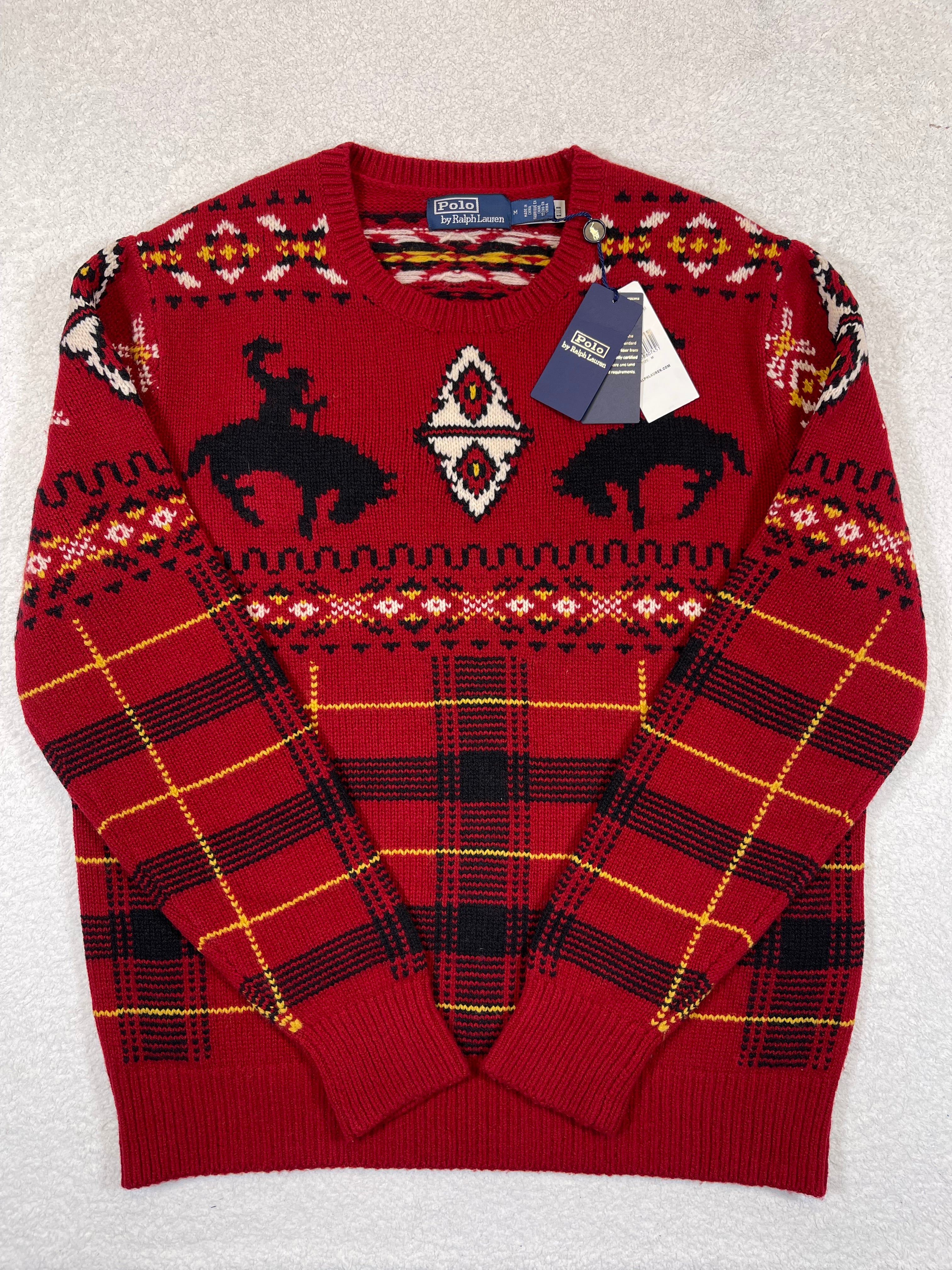 Polo by Ralph Lauren Western-Inspired Fair Isle Sweater (2023)