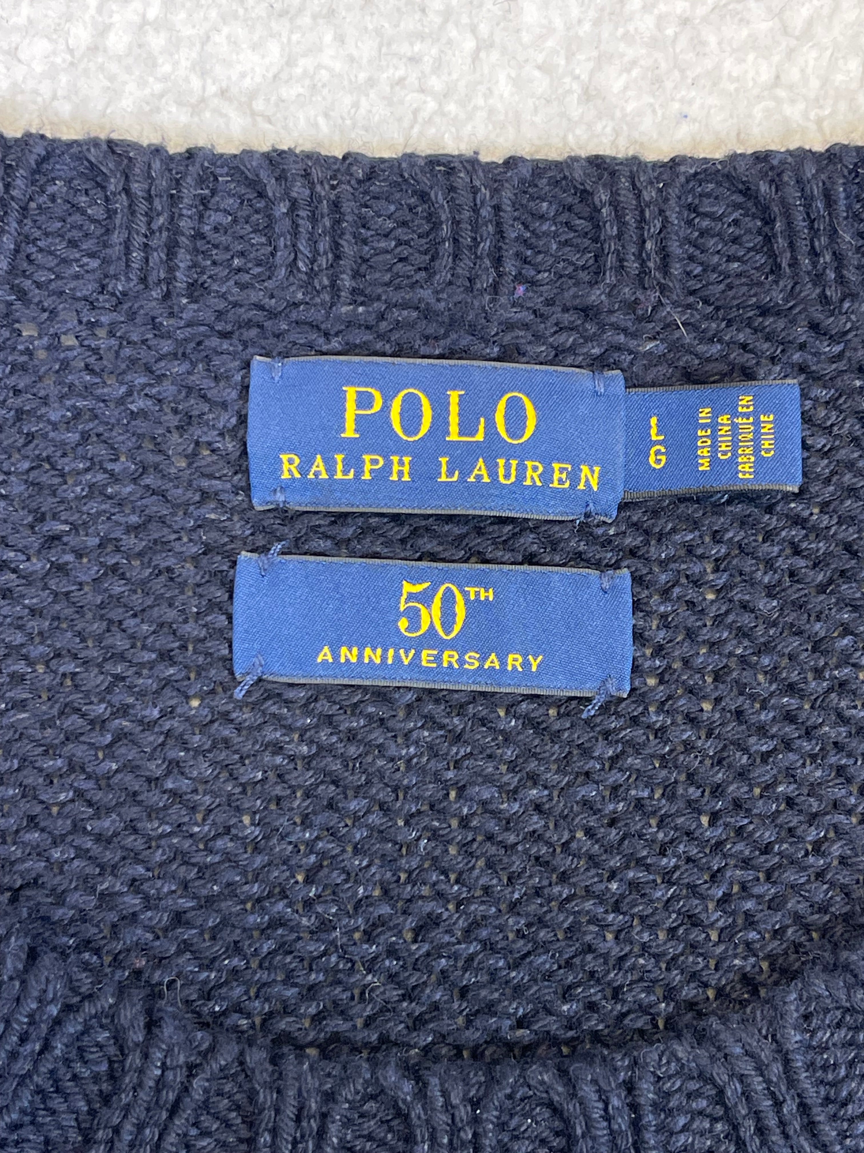 Polo Ralph Lauren 50th Anniversary Polo Bear Sweater