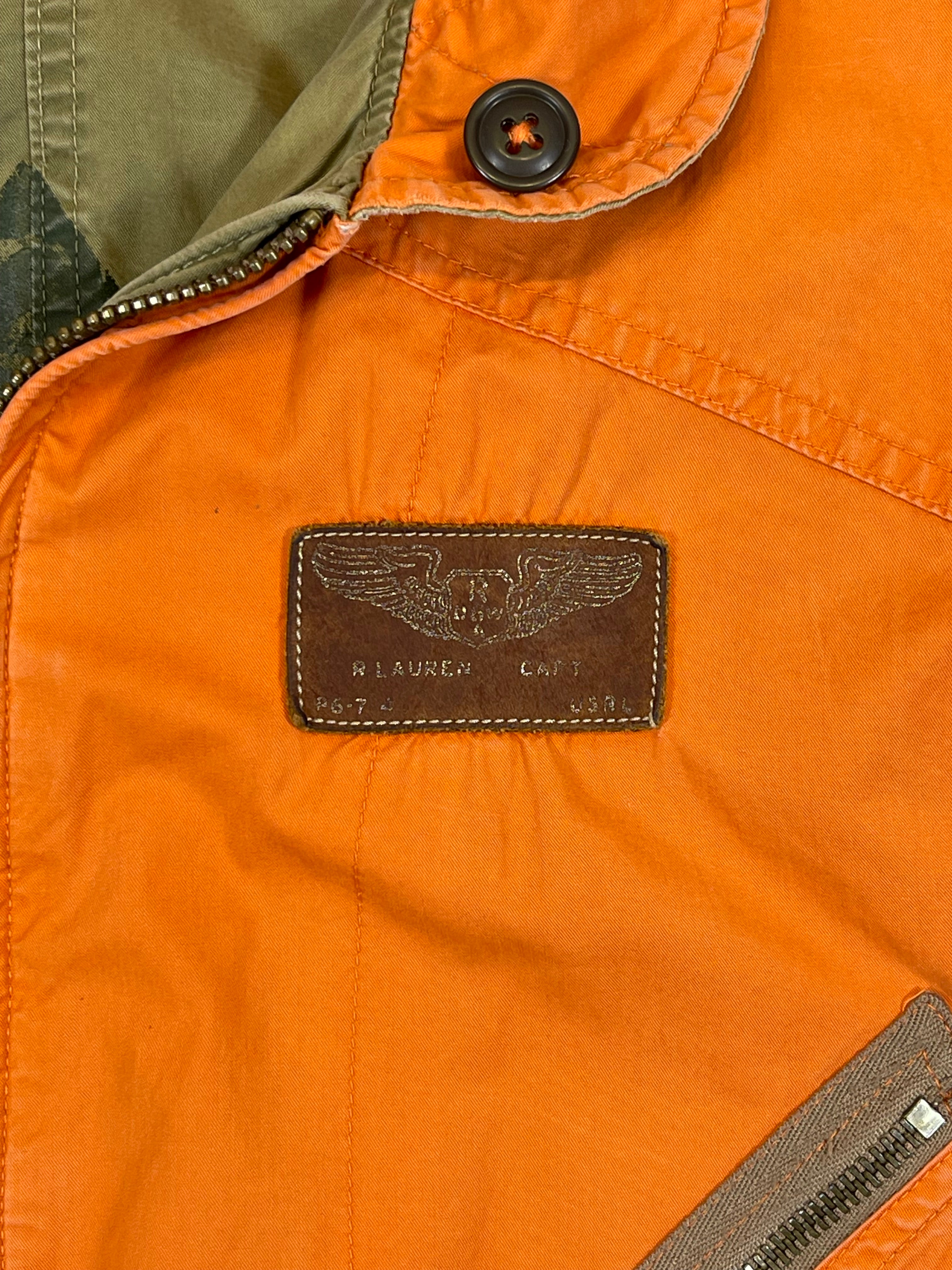 Polo Ralph Lauren & Co. Vintage Reversible Cotton Twill Field Jacket
