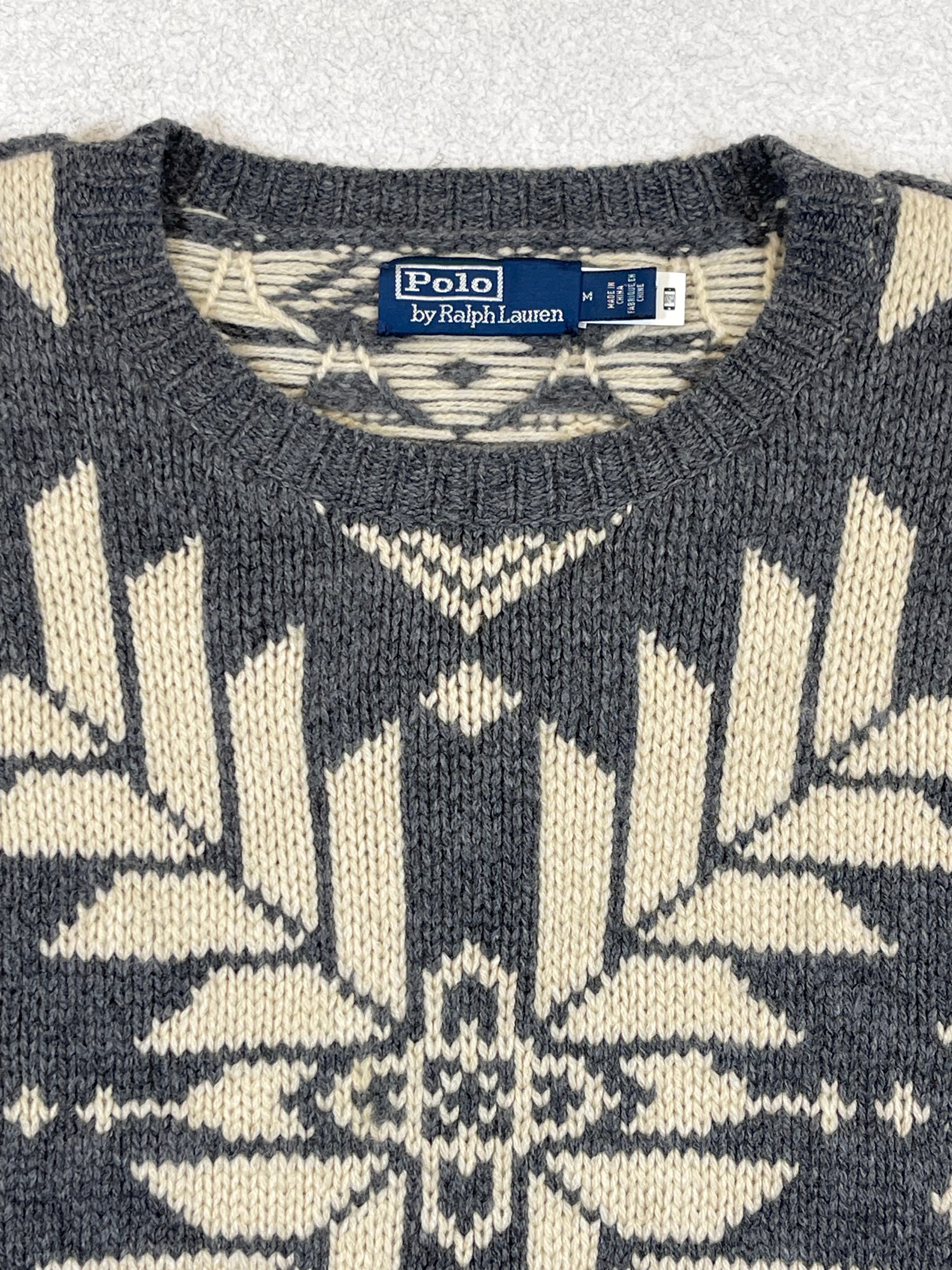 Polo by Ralph Lauren Snowflake Intarsia Wool Sweater (2022)