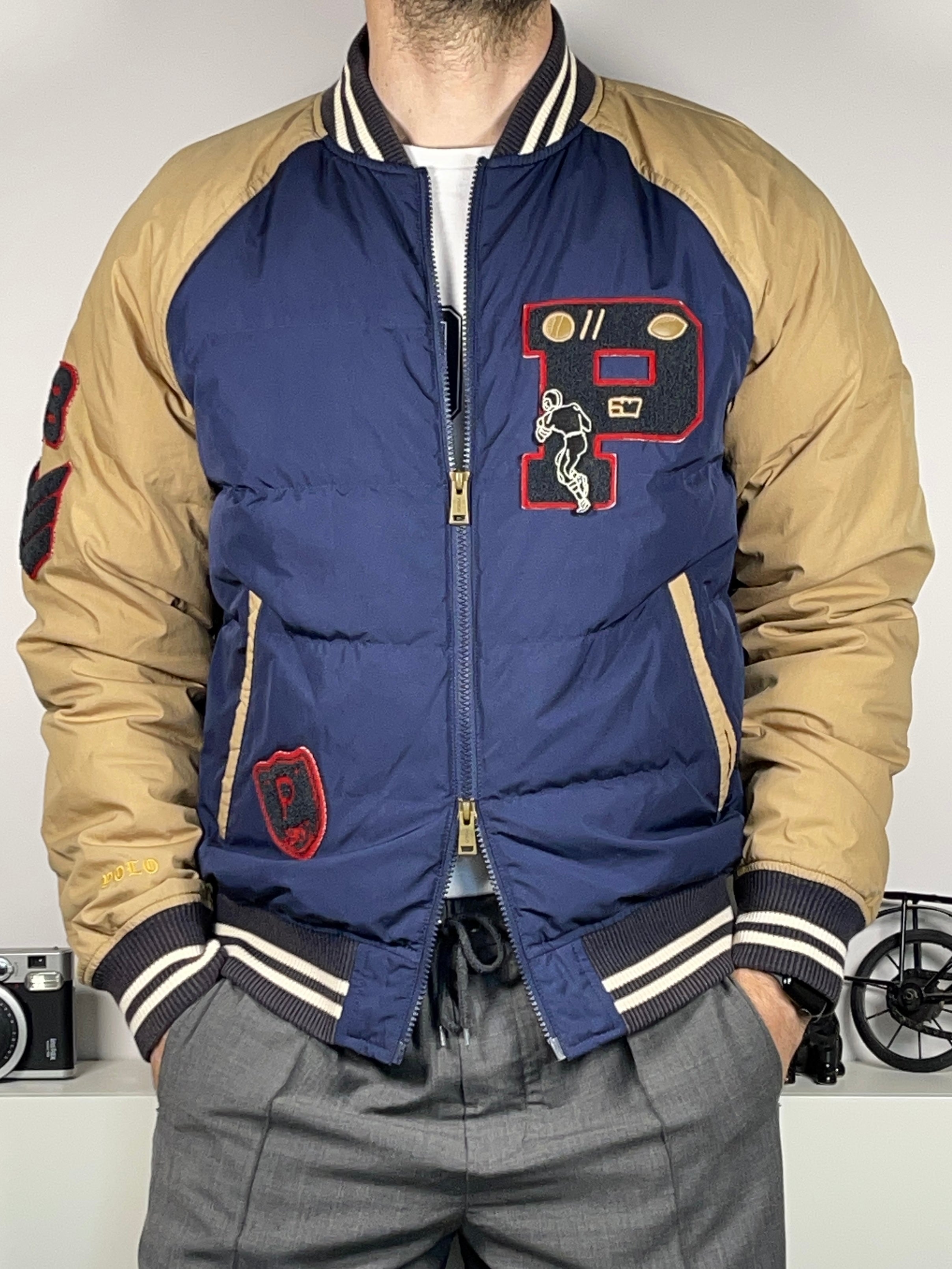 Polo Ralph Lauren Collegiate-Inspired Down Jacket