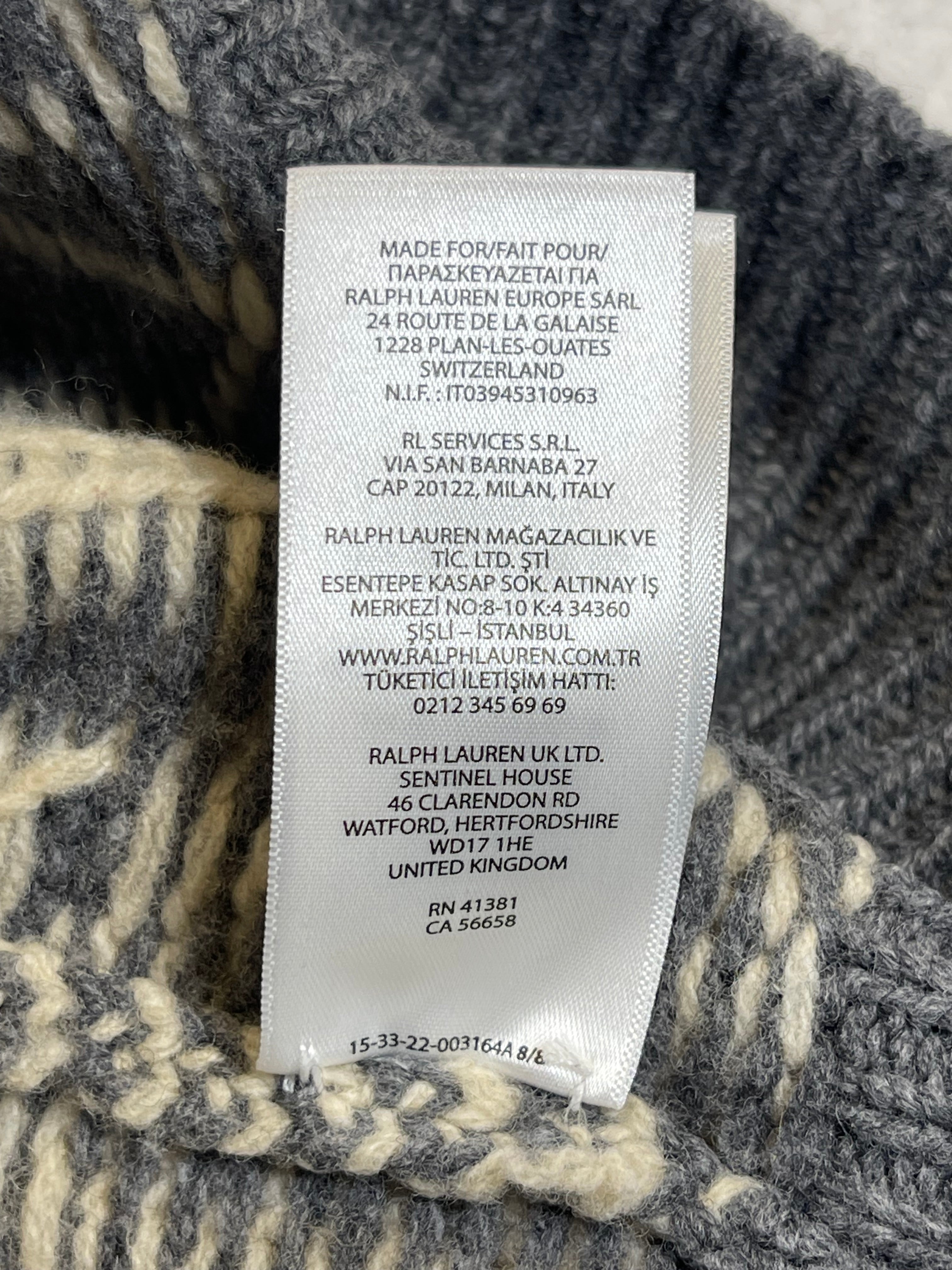 Polo by Ralph Lauren Snowflake Intarsia Wool Sweater (2022)