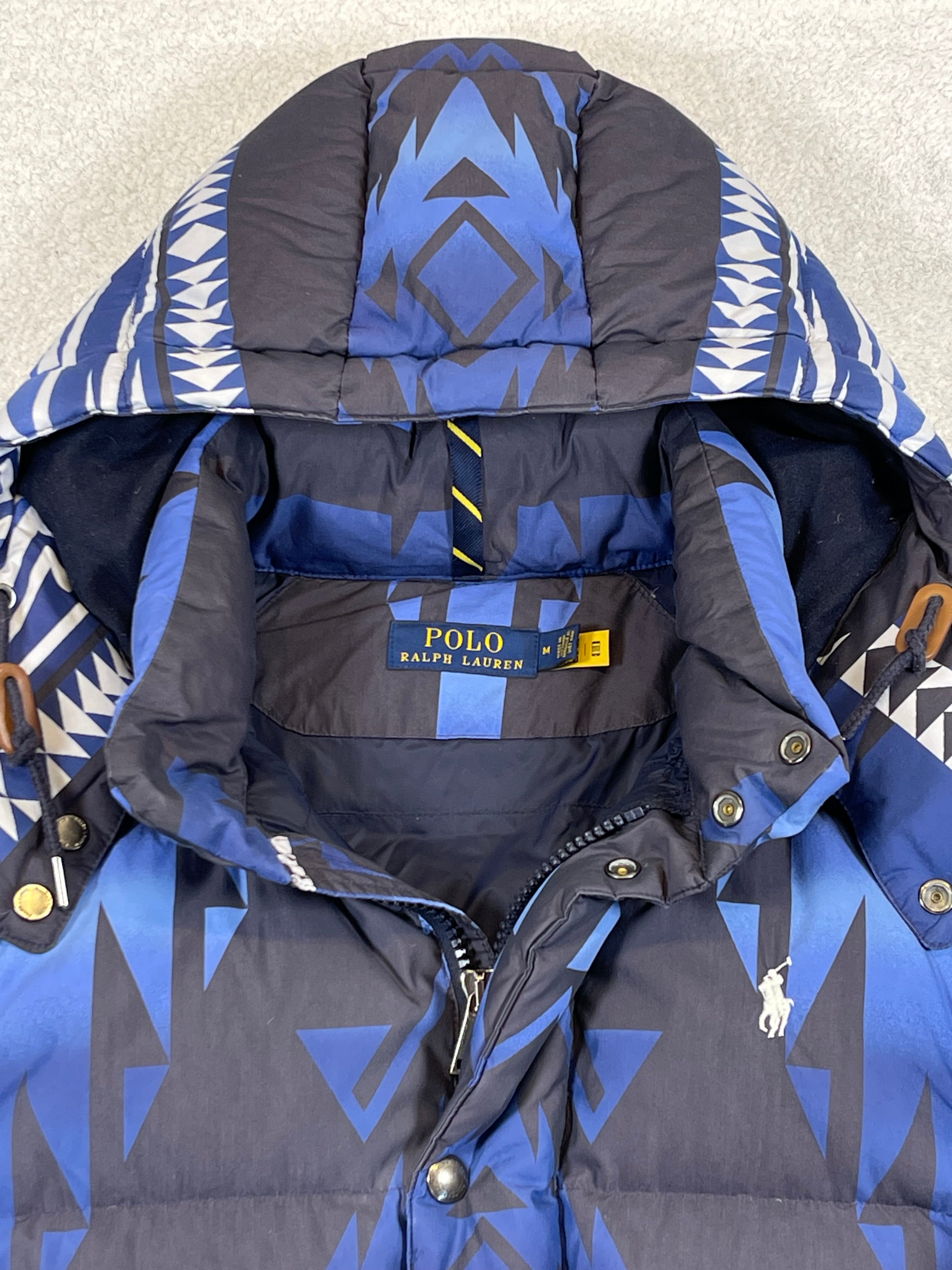 Polo Ralph Lauren Convertible Aztec Water-Repellent Down Jacket (2022)