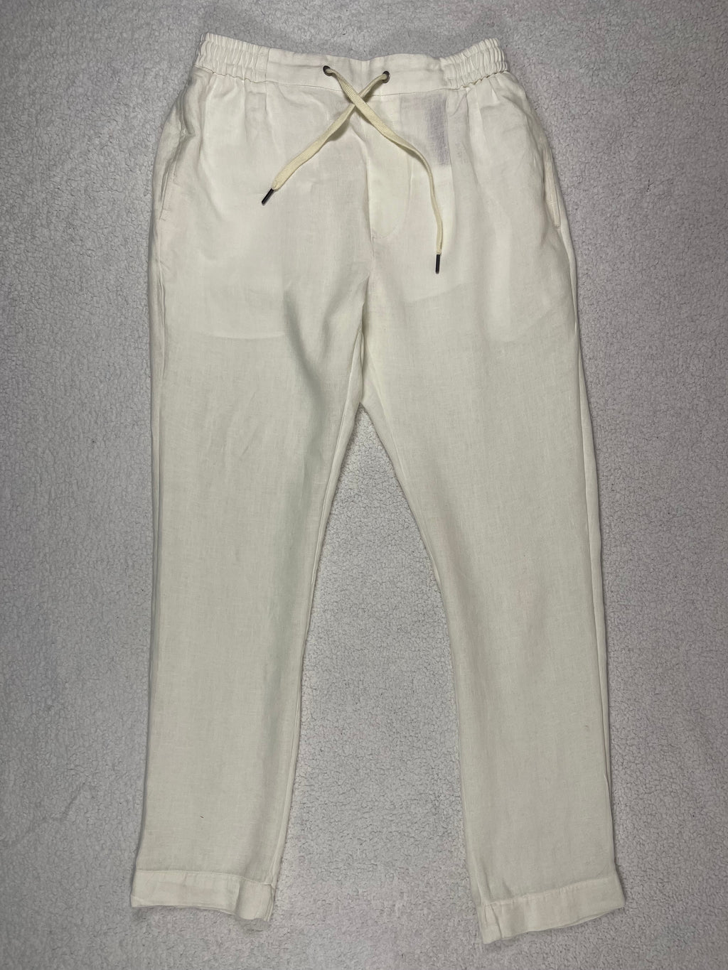 Ralph Lauren Purple Label Linen Dobby Trousers (2022)