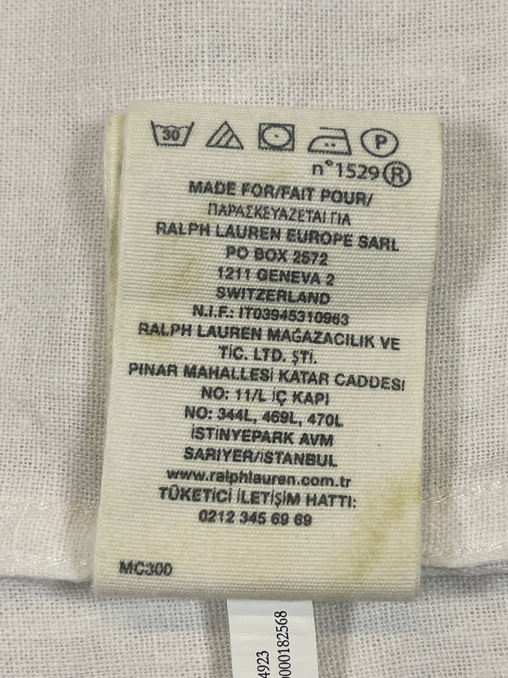 Ralph Lauren Denim & Supply Linen Blend Racing Workwear Shirt (Vintage 2011–2016)