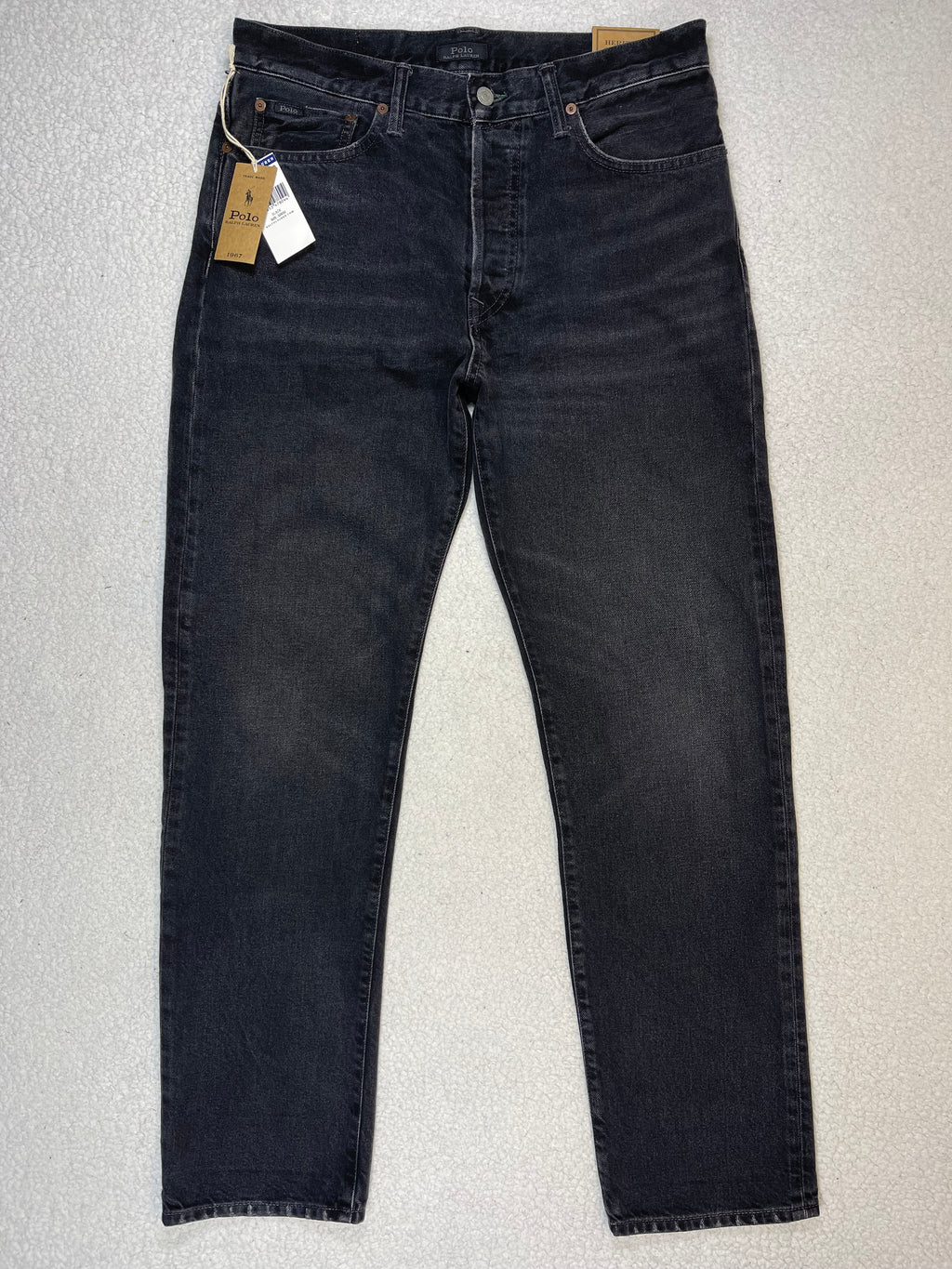 Polo Ralph Lauren Heritage Straight Fit Aged Denim Jeans
