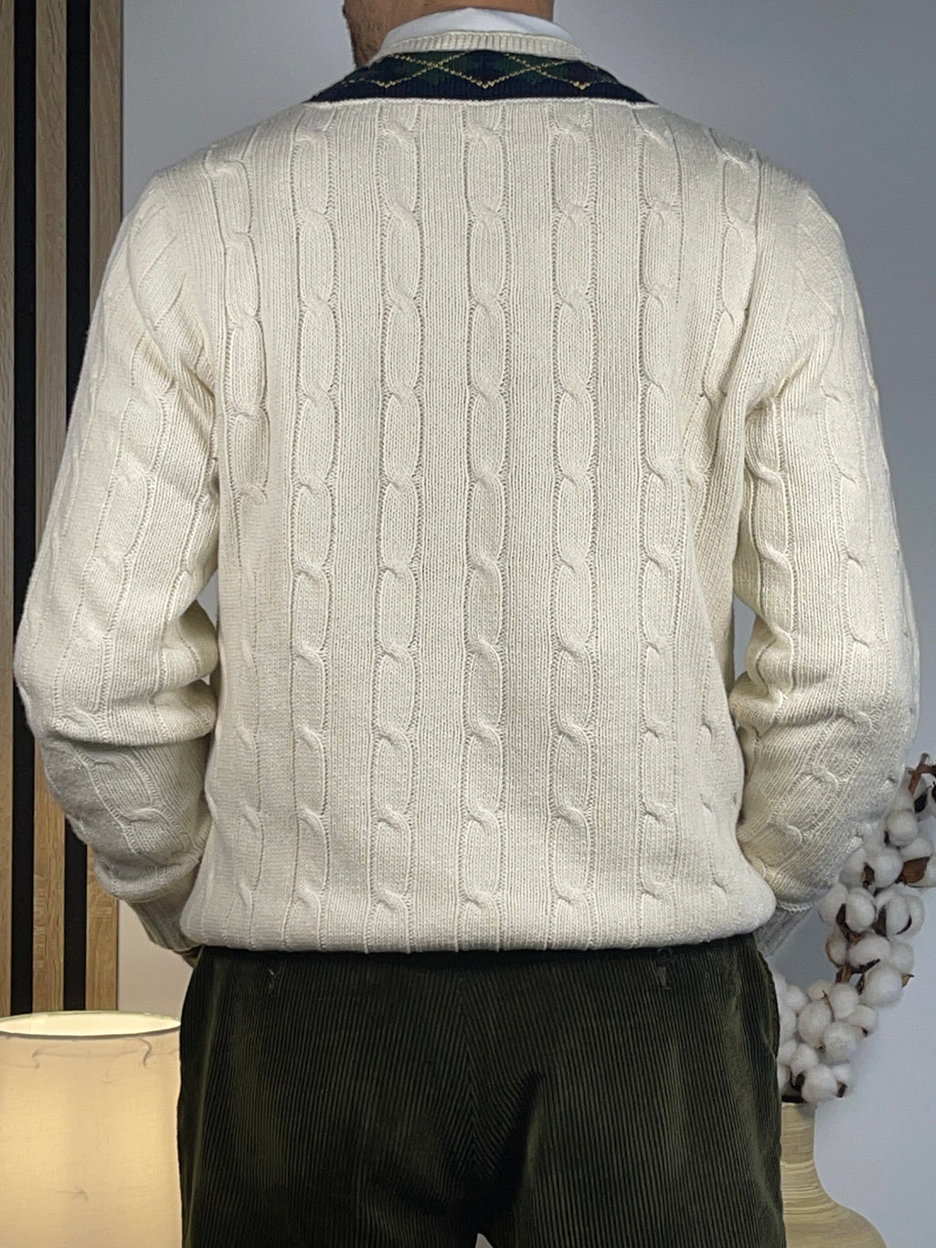 Polo by Ralph Lauren Iconic Cotton & Cashmere Cricket Sweater