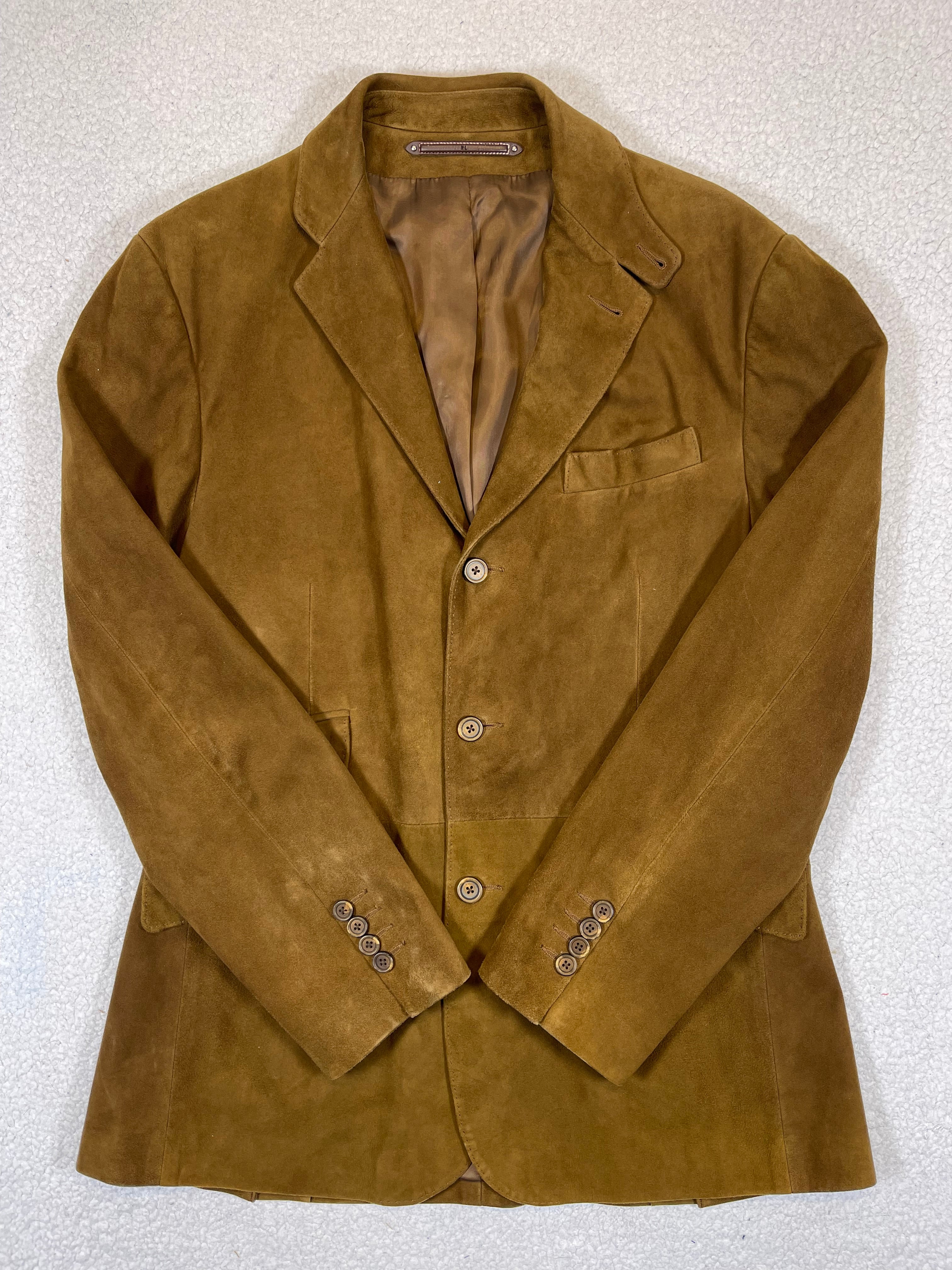 Polo Ralph Lauren Refined Goat Suede Blazer (Vintage 2000s)