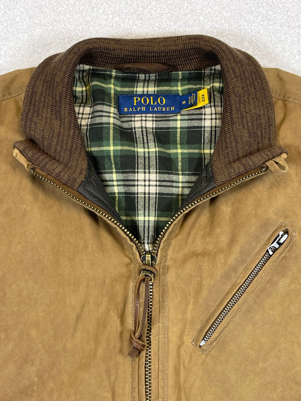 Polo Ralph Lauren Waxed Cotton Bomber Jacket (2023)