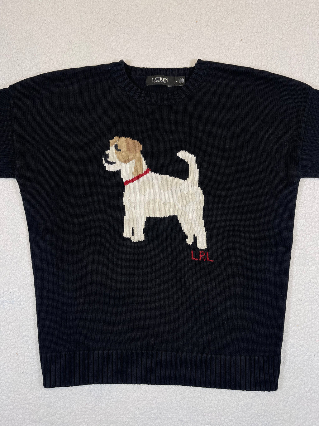 Lauren Ralph Lauren Jack Russell Intarsia Knit Sweater (2023)