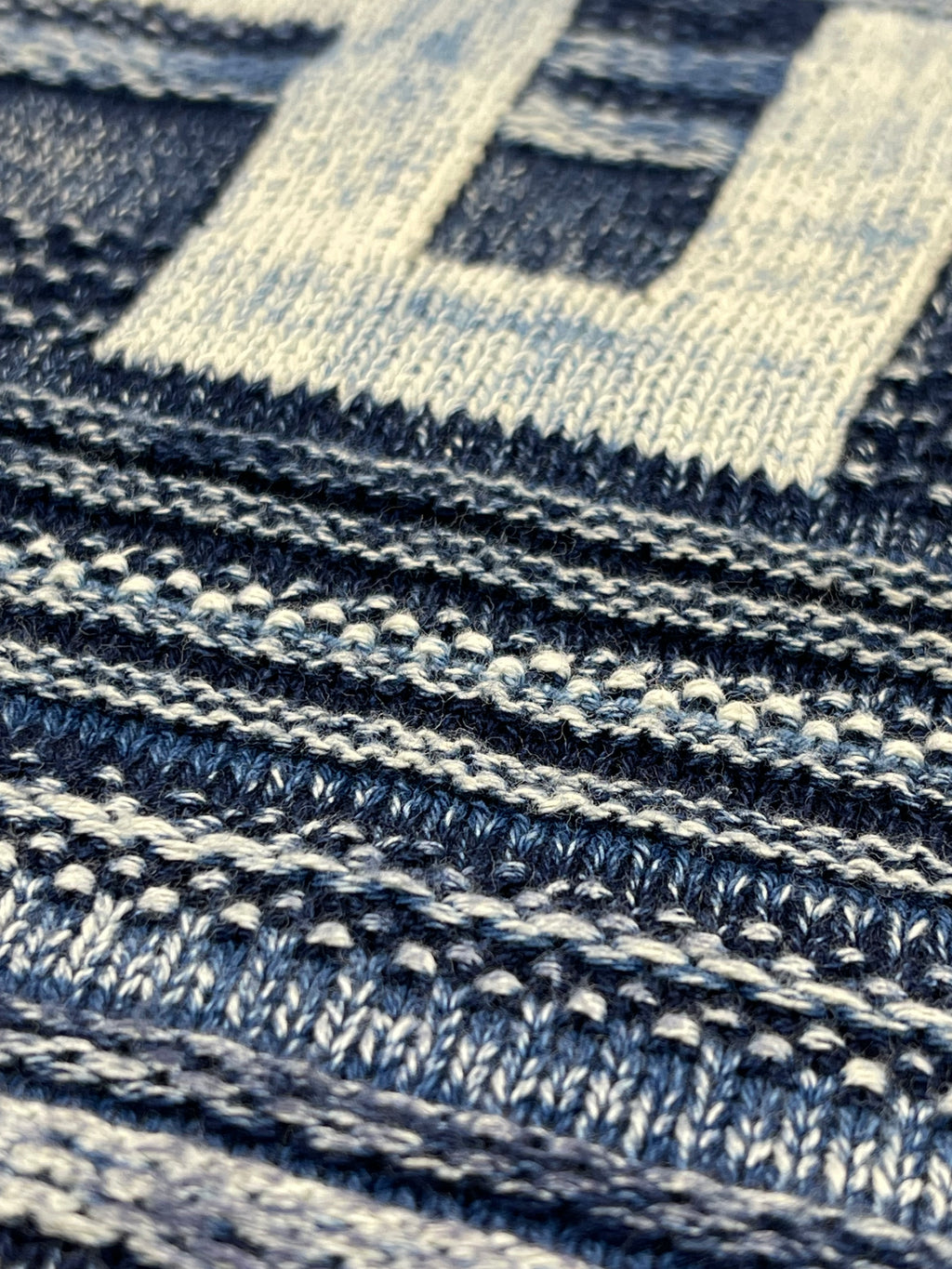 Polo by Ralph Lauren x Naiomi Glasses Indigo Cotton Sweater (2024)