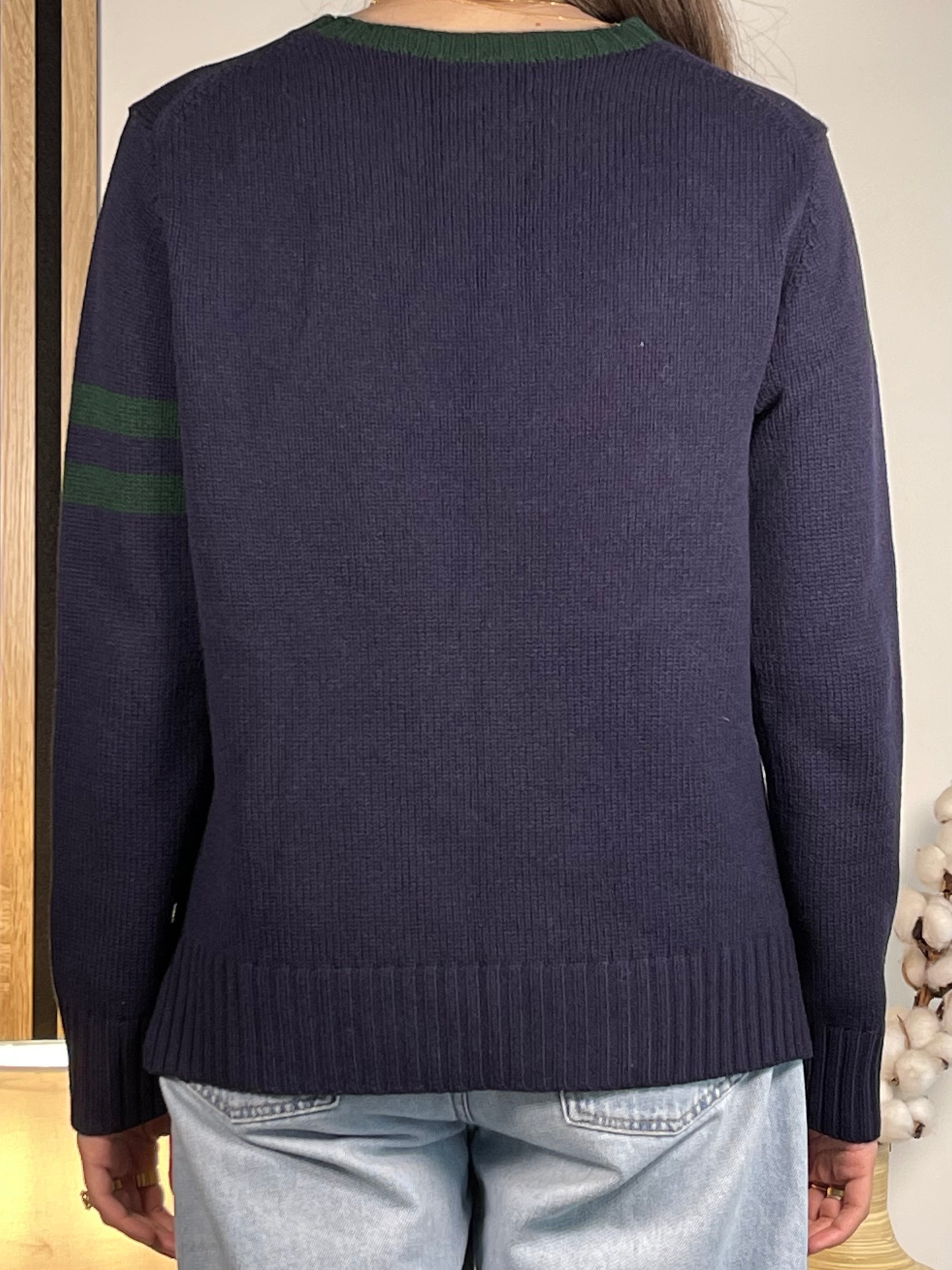 Polo Ralph Lauren Preppy Polo Bear Wool Sweater