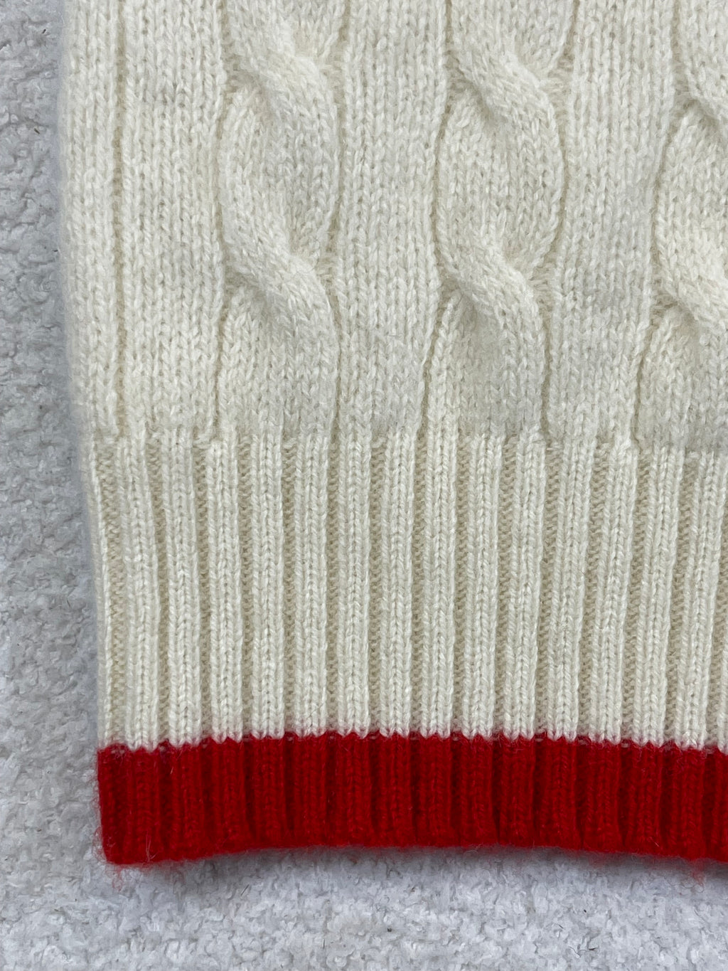 Polo Ralph Lauren RLNY Cable-Knit Wool & Cashmere Sweater M