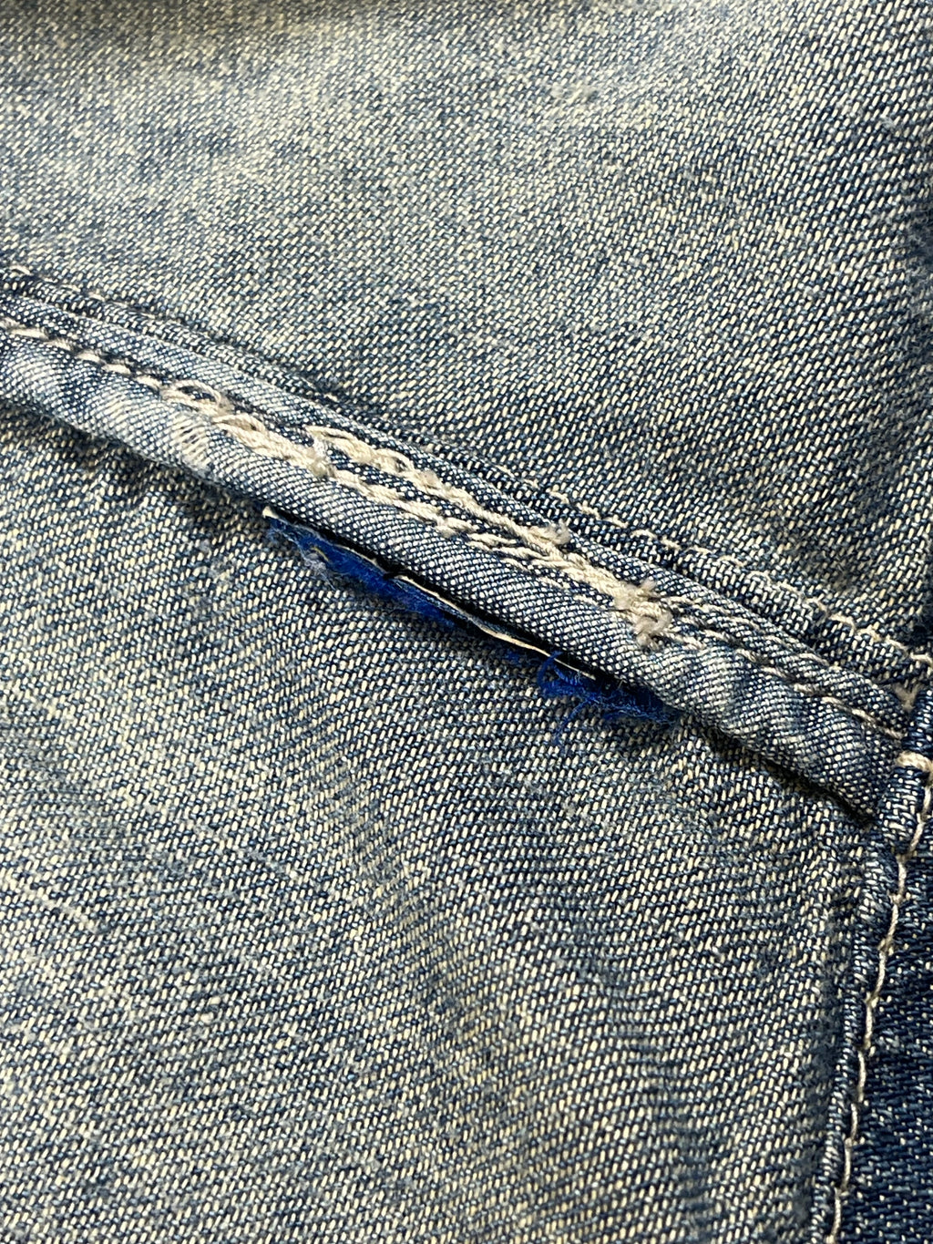 Polo Ralph Lauren & Co. Distressed Denim Field Jacket