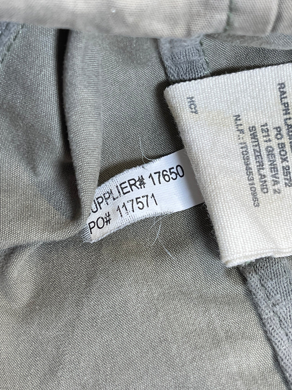 Ralph Lauren Denim & Supply Vintage Beaded Military Cotton Twill Jacket