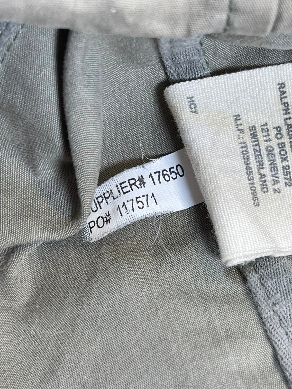 Ralph Lauren Denim & Supply Vintage Beaded Military Cotton Twill Jacket