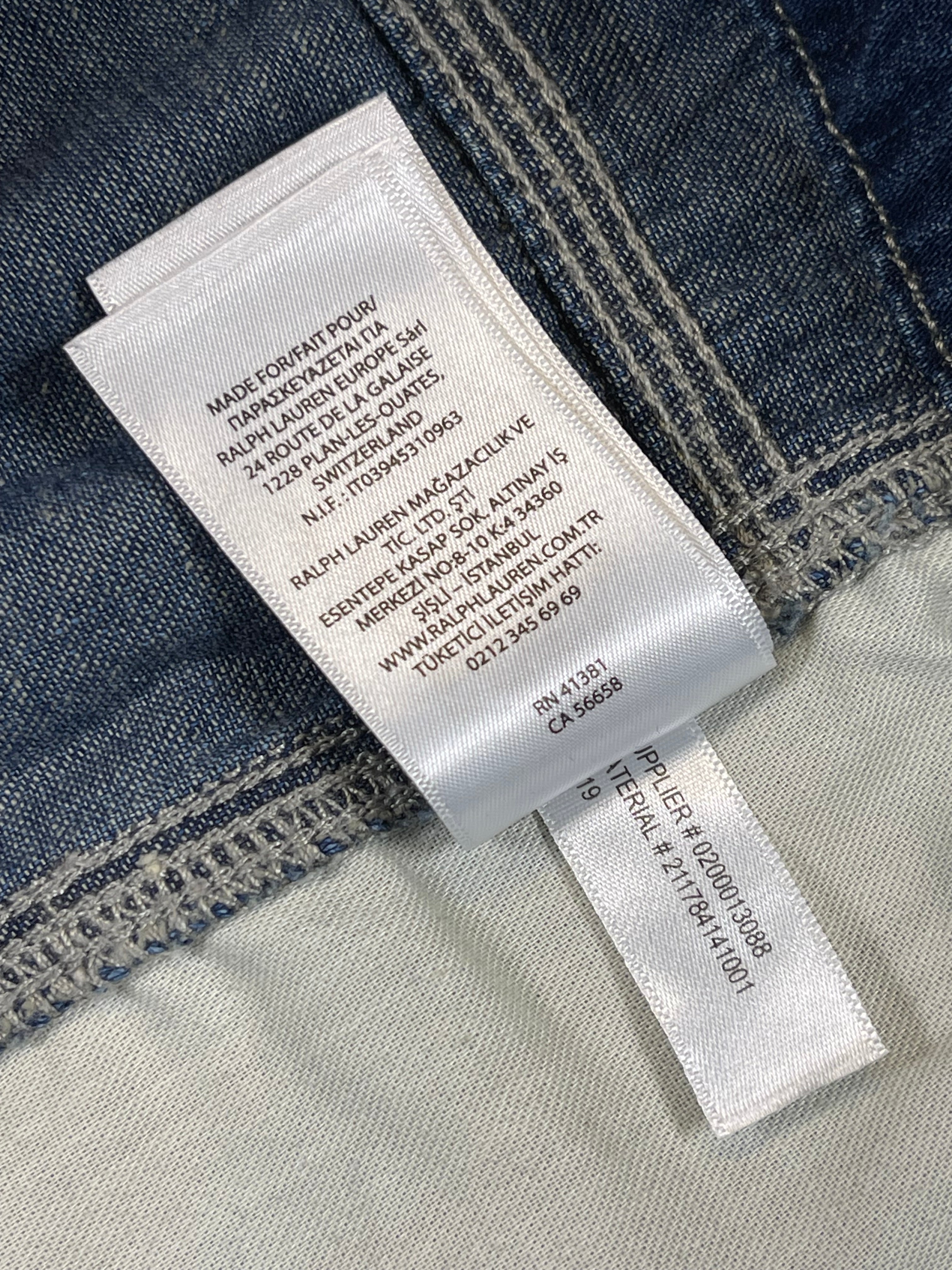 Polo Ralph Lauren Indigo Denim Jumpsuit
