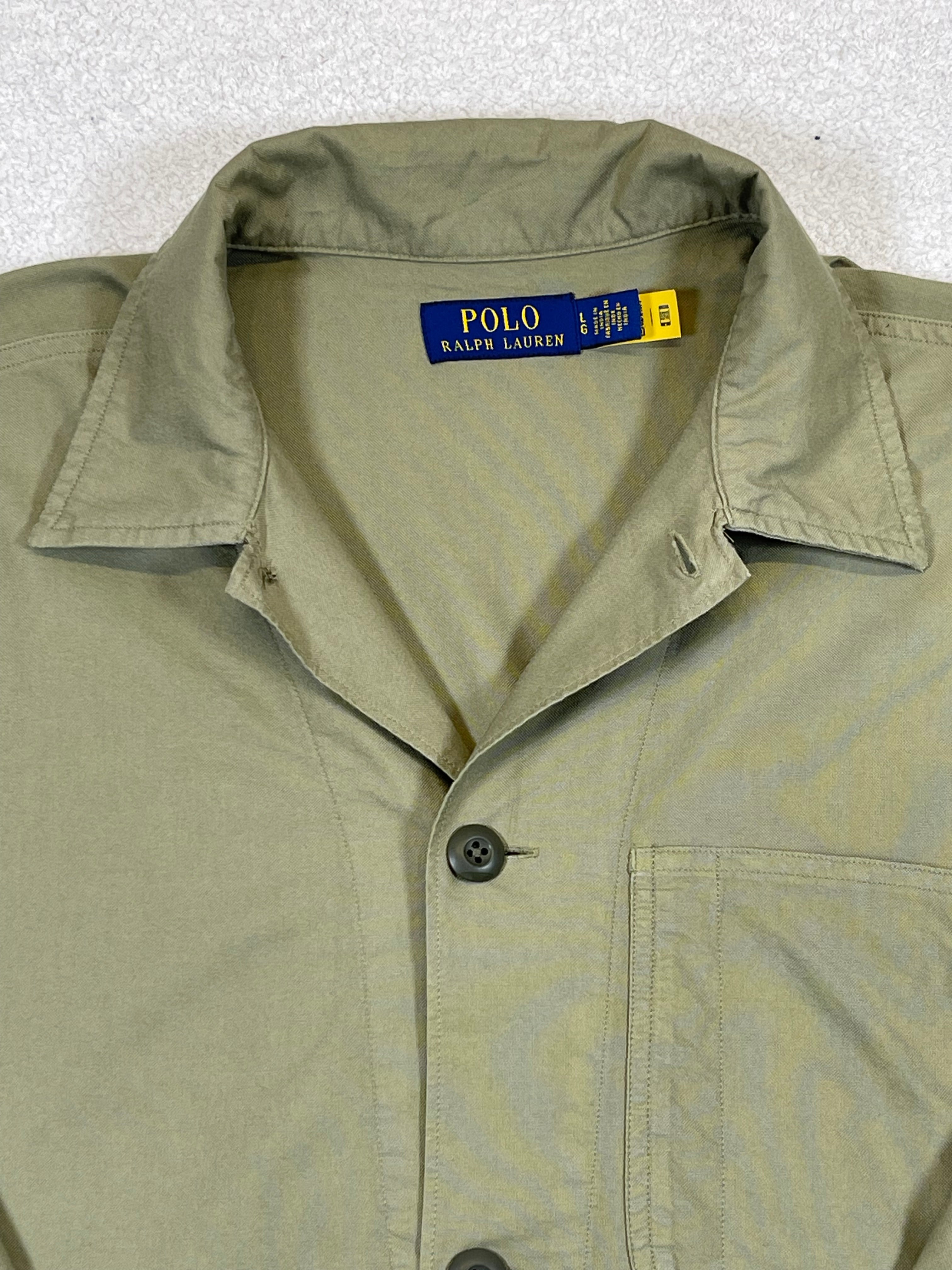 Polo Ralph Lauren Garment-Dyed Oxford Workwear Overshirt (2024)