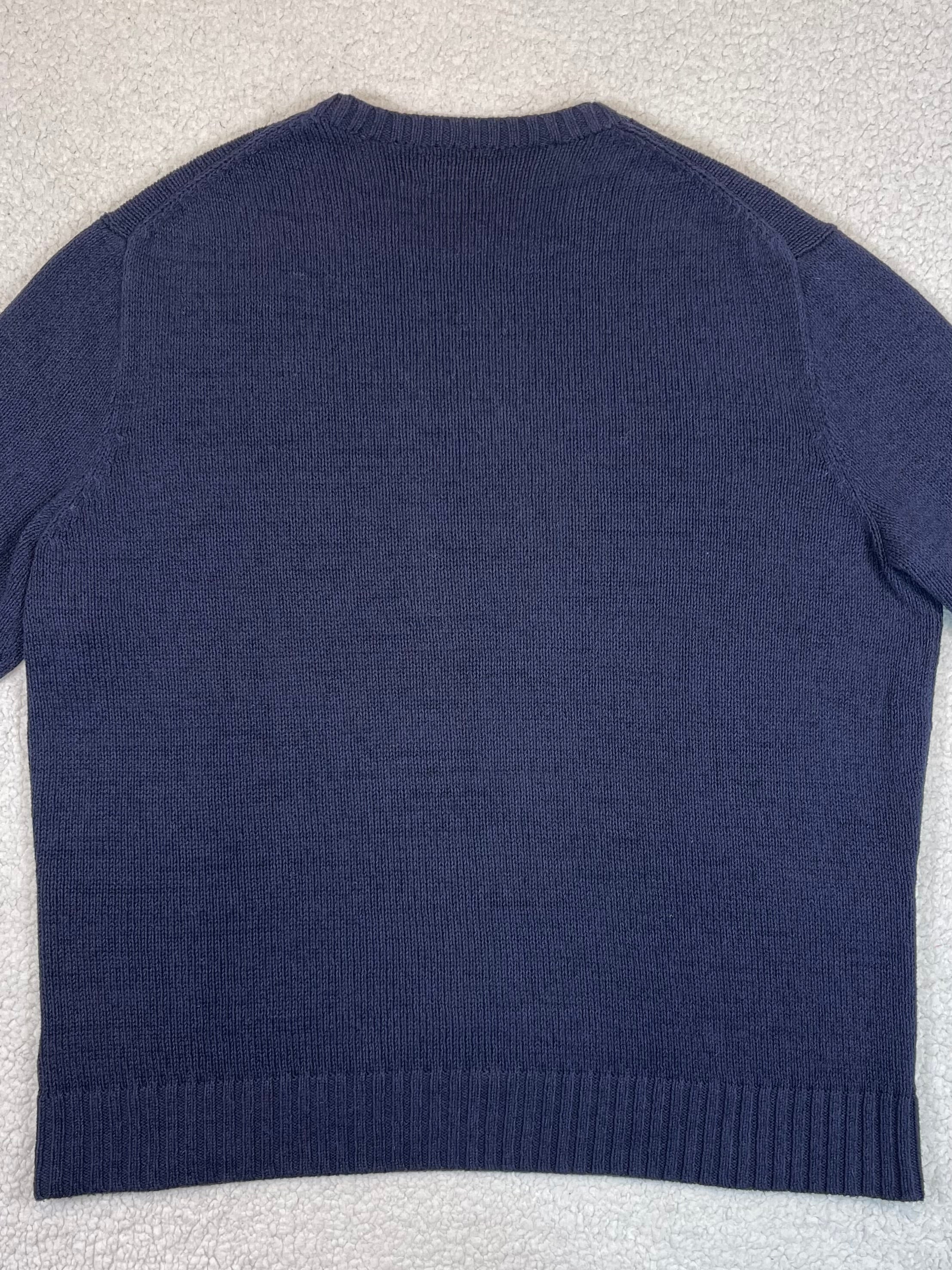 Polo Ralph Lauren Preppy Polo Bear Cotton & Linen Sweater