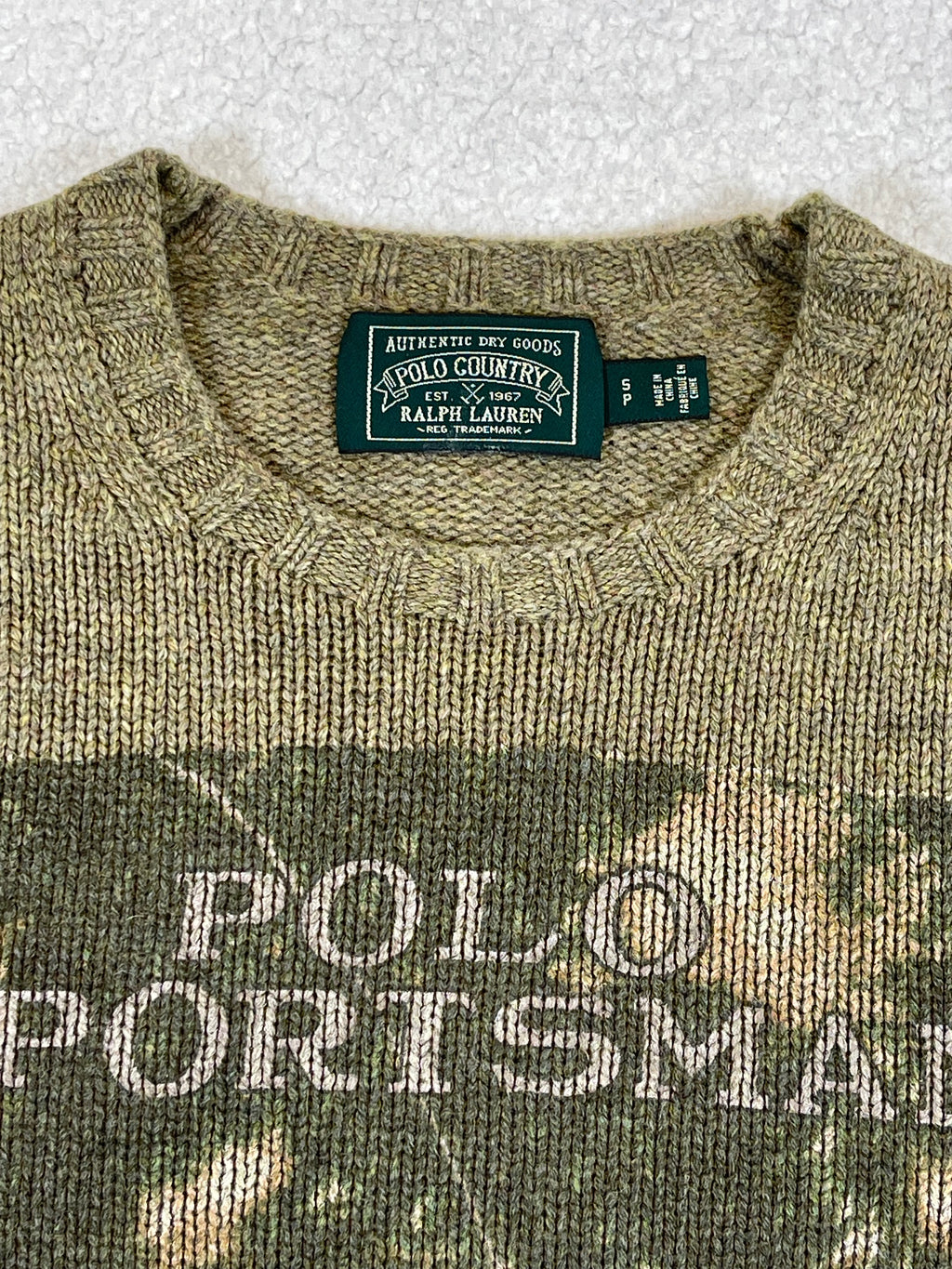 Polo Country Ralph Lauren Sportsman Wool Sweater