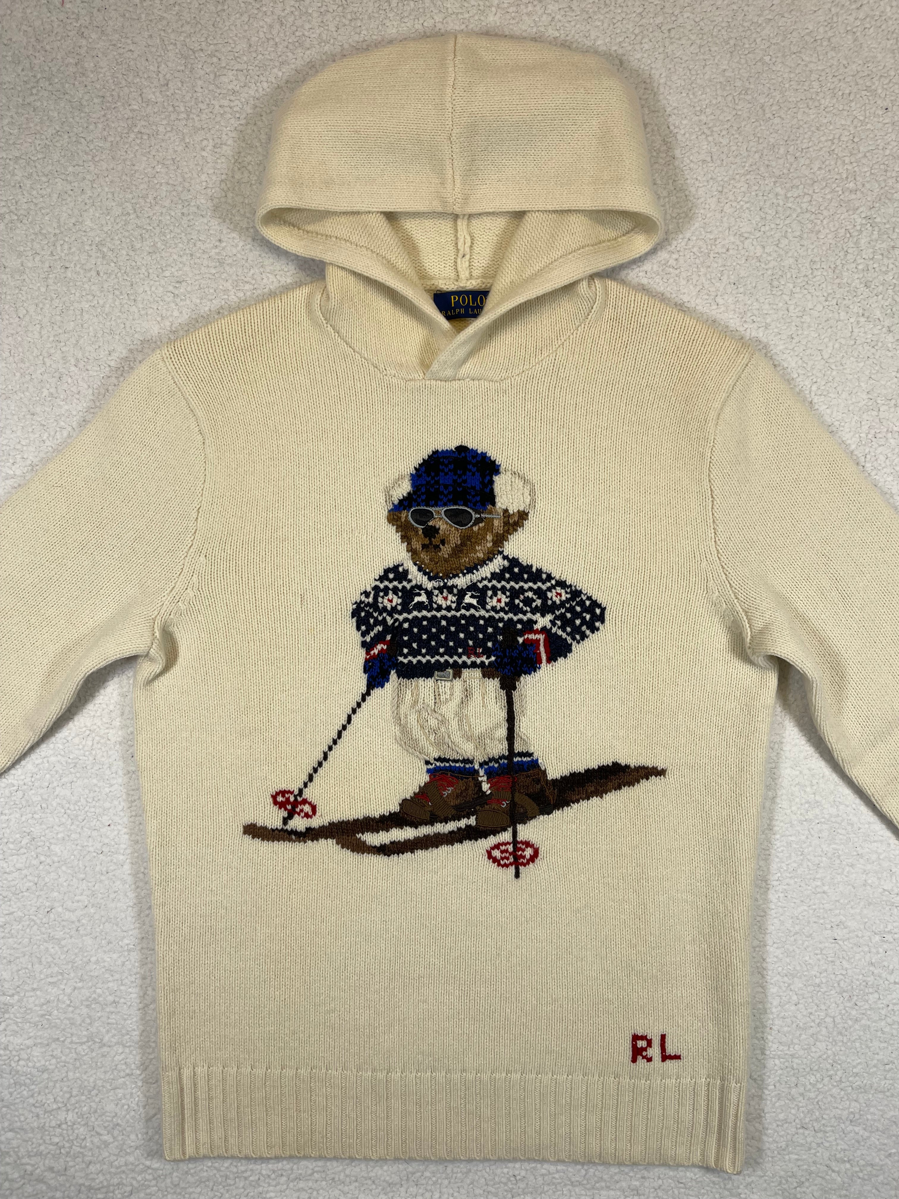 Polo Ralph Lauren Skier Polo Bear Hooded Sweater (2022)
