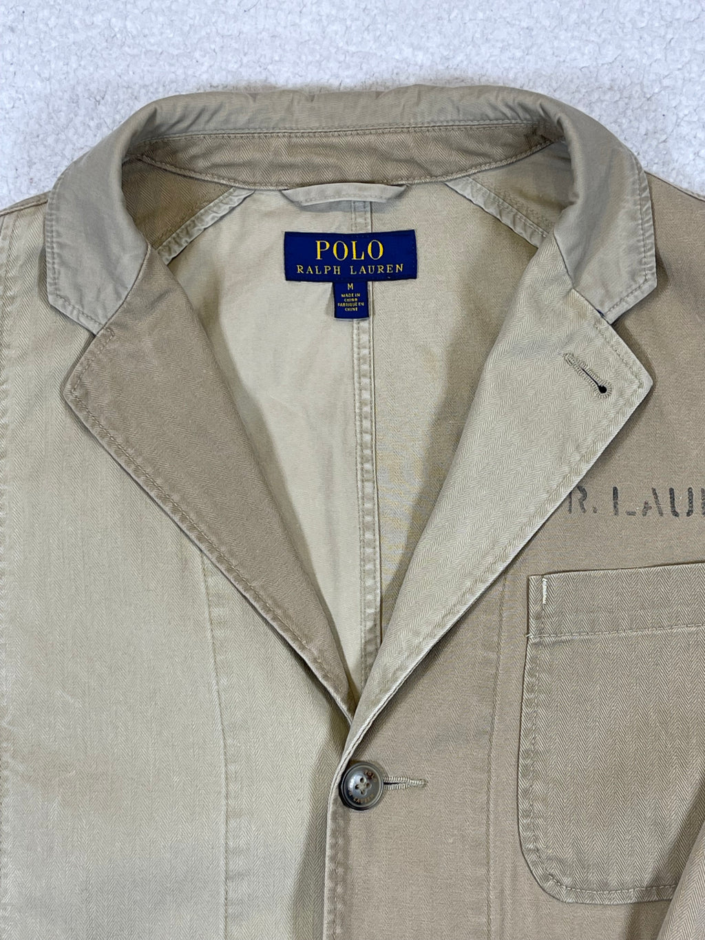 Polo Ralph Lauren Patchwork Utility Blazer