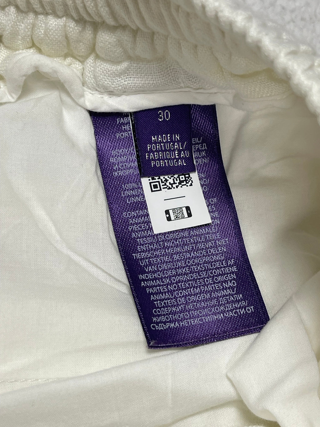 Ralph Lauren Purple Label Linen Dobby Trousers (2022)