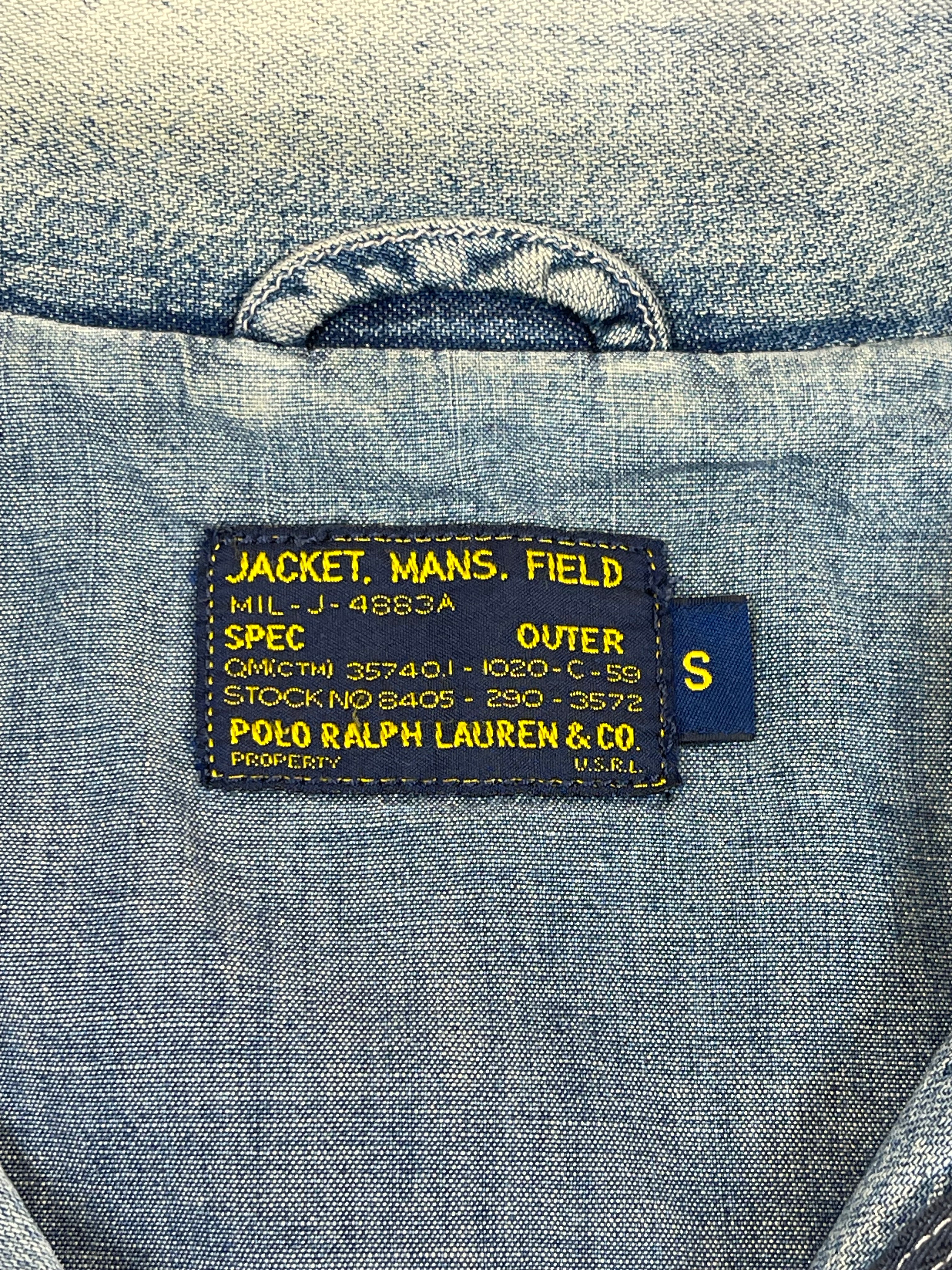 Polo Ralph Lauren & Co. Distressed Denim Field Jacket