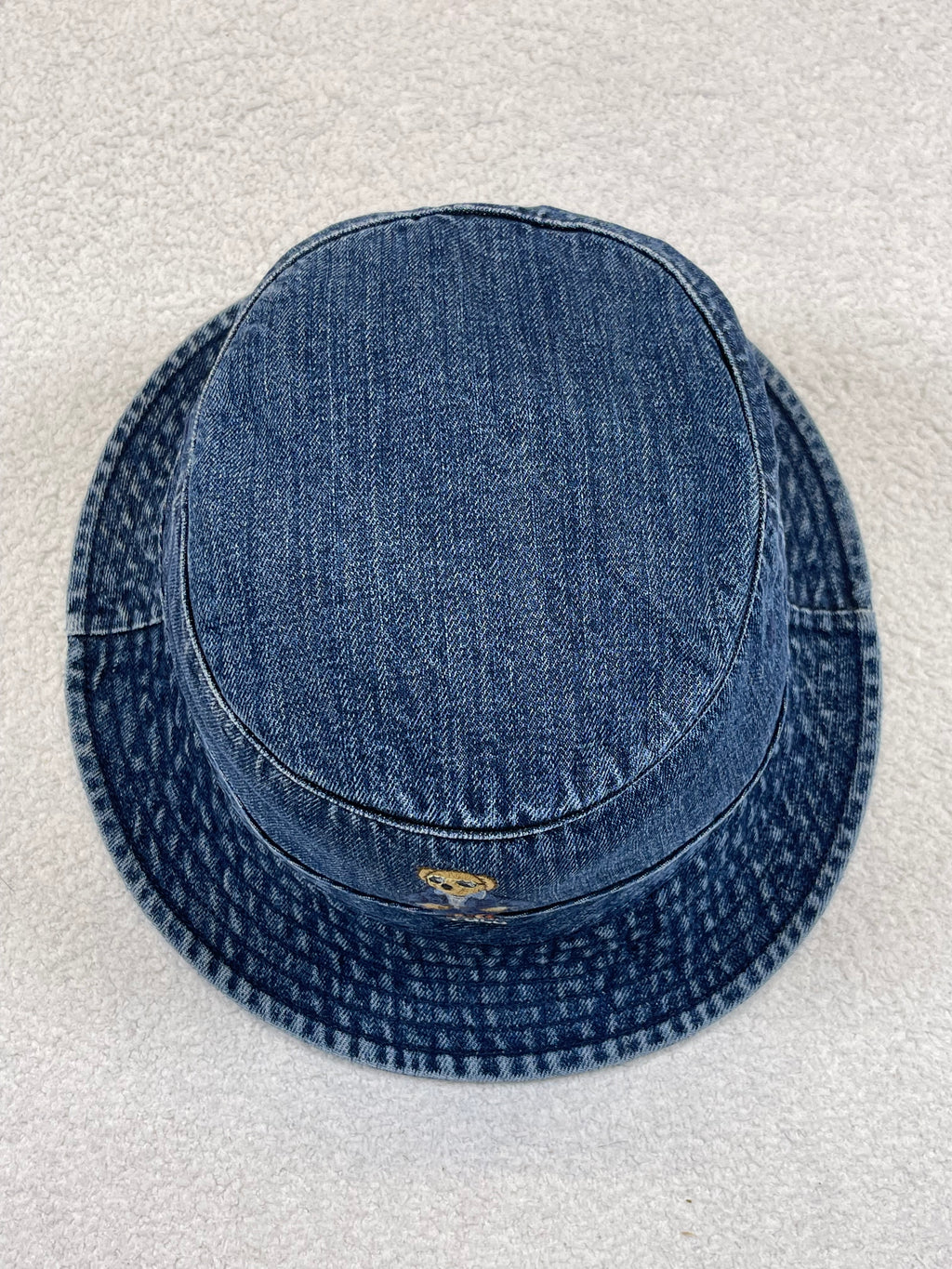 Polo Ralph Lauren Polo Bear Indigo Denim Bucket Hat