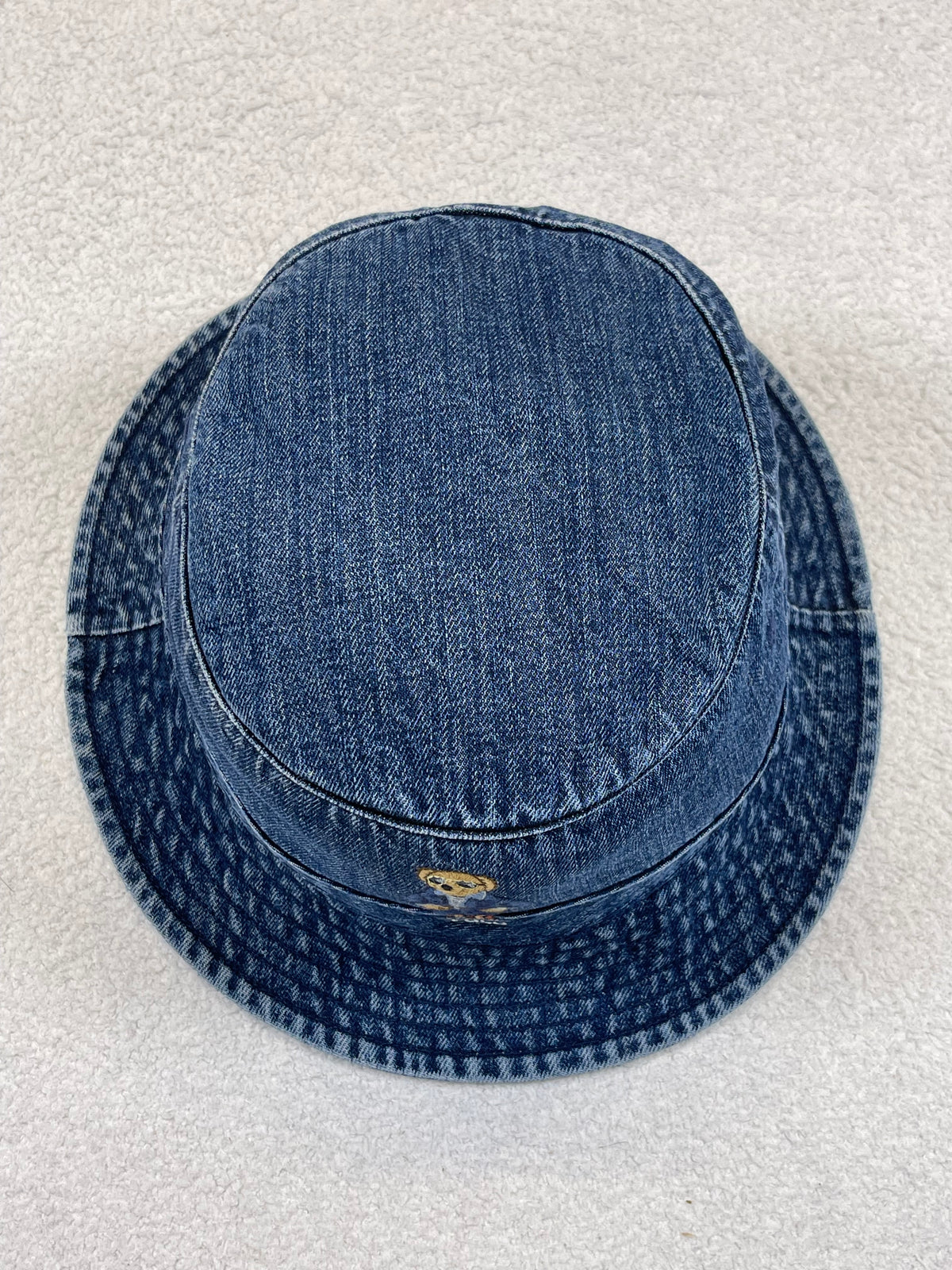 Polo Ralph Lauren Polo Bear Indigo Denim Bucket Hat