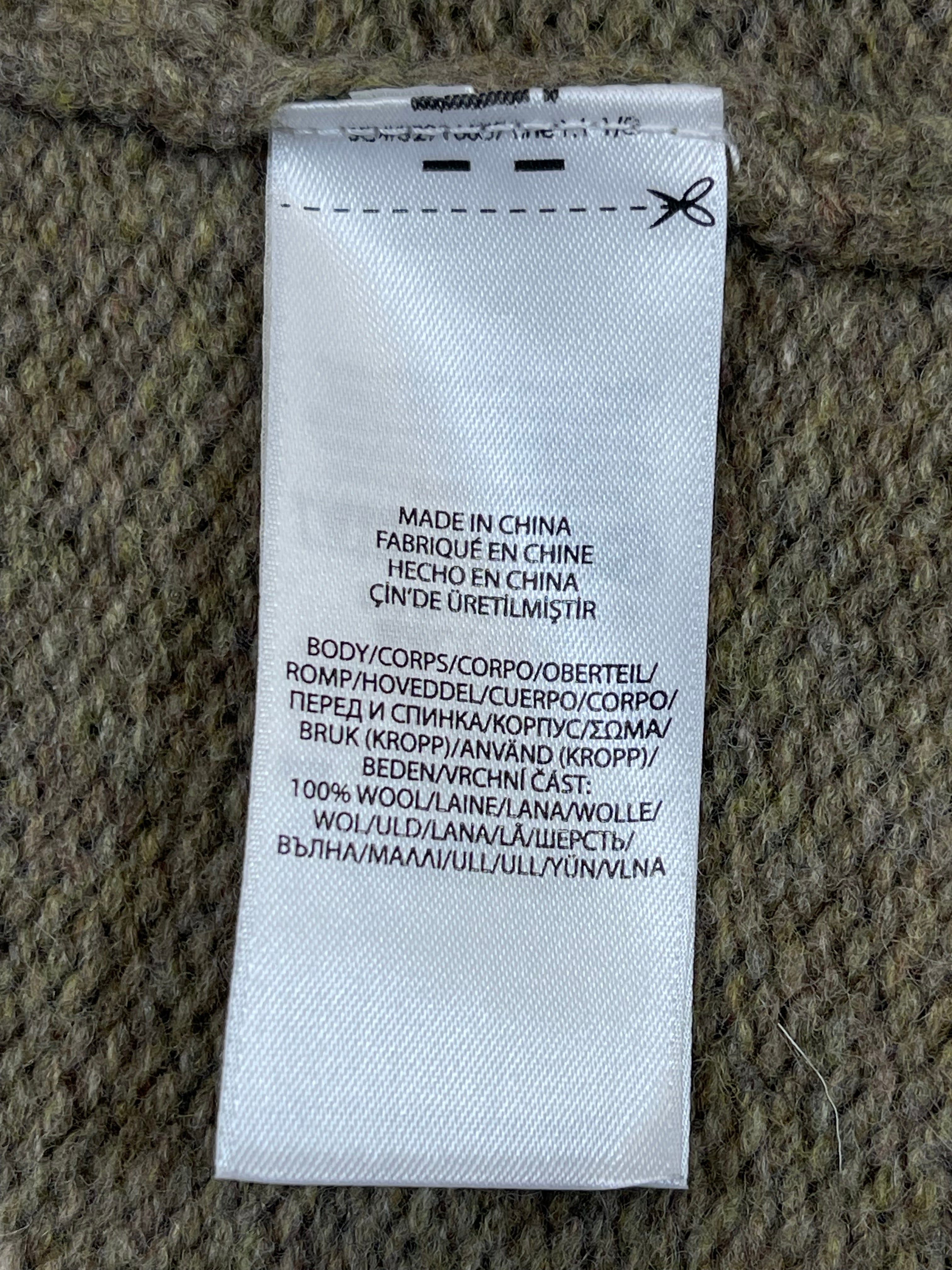Polo Country Ralph Lauren Sportsman Wool Sweater