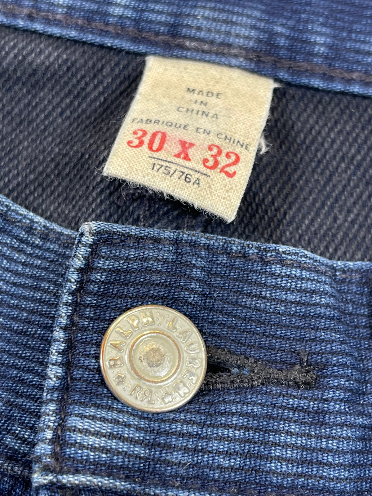 Ralph Lauren Double RL Indigo Corduroy Trousers