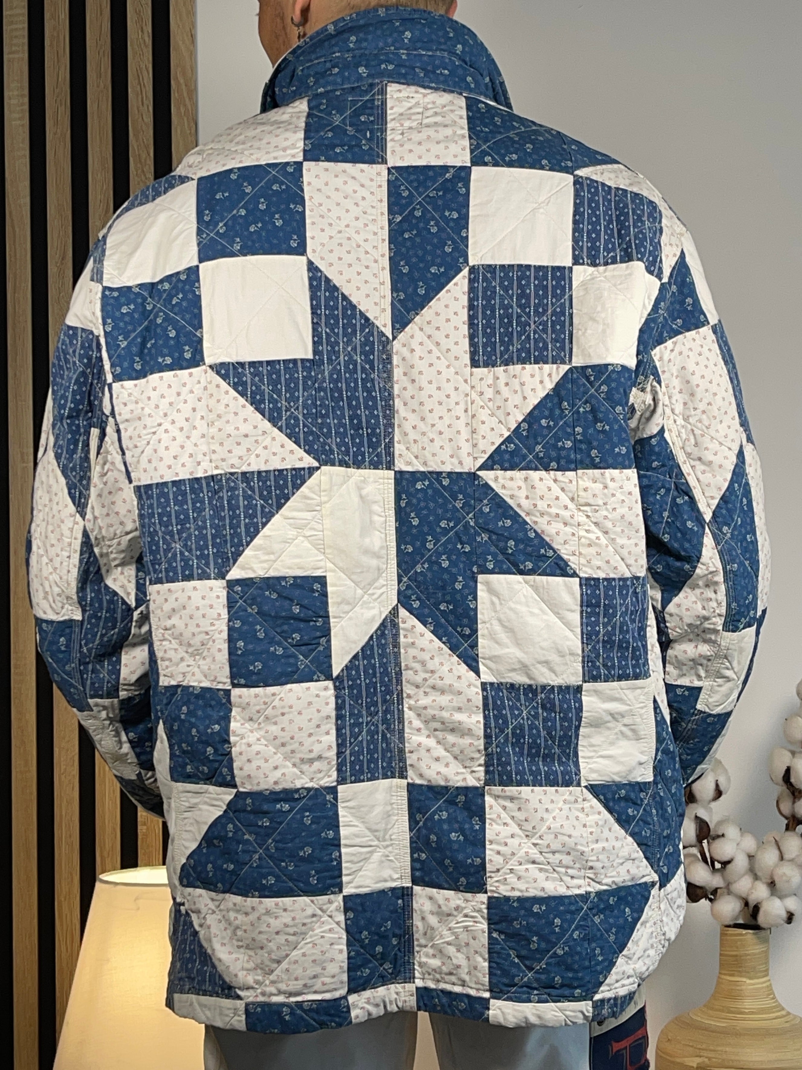 Polo Country Ralph Lauren Cotton & Linen Patchwork Shirt Jacket (2022)
