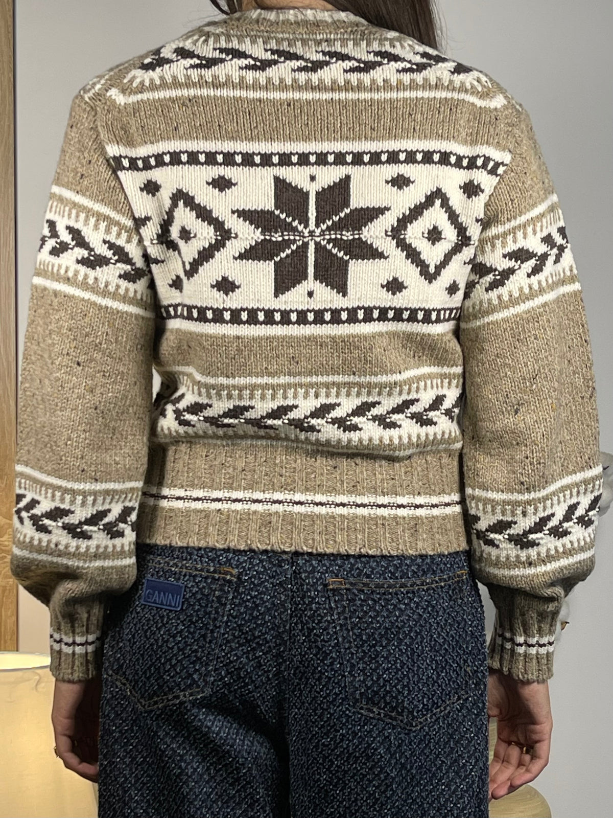 Polo Ralph Lauren Snowflake Intarsia Wool-Blend Sweater