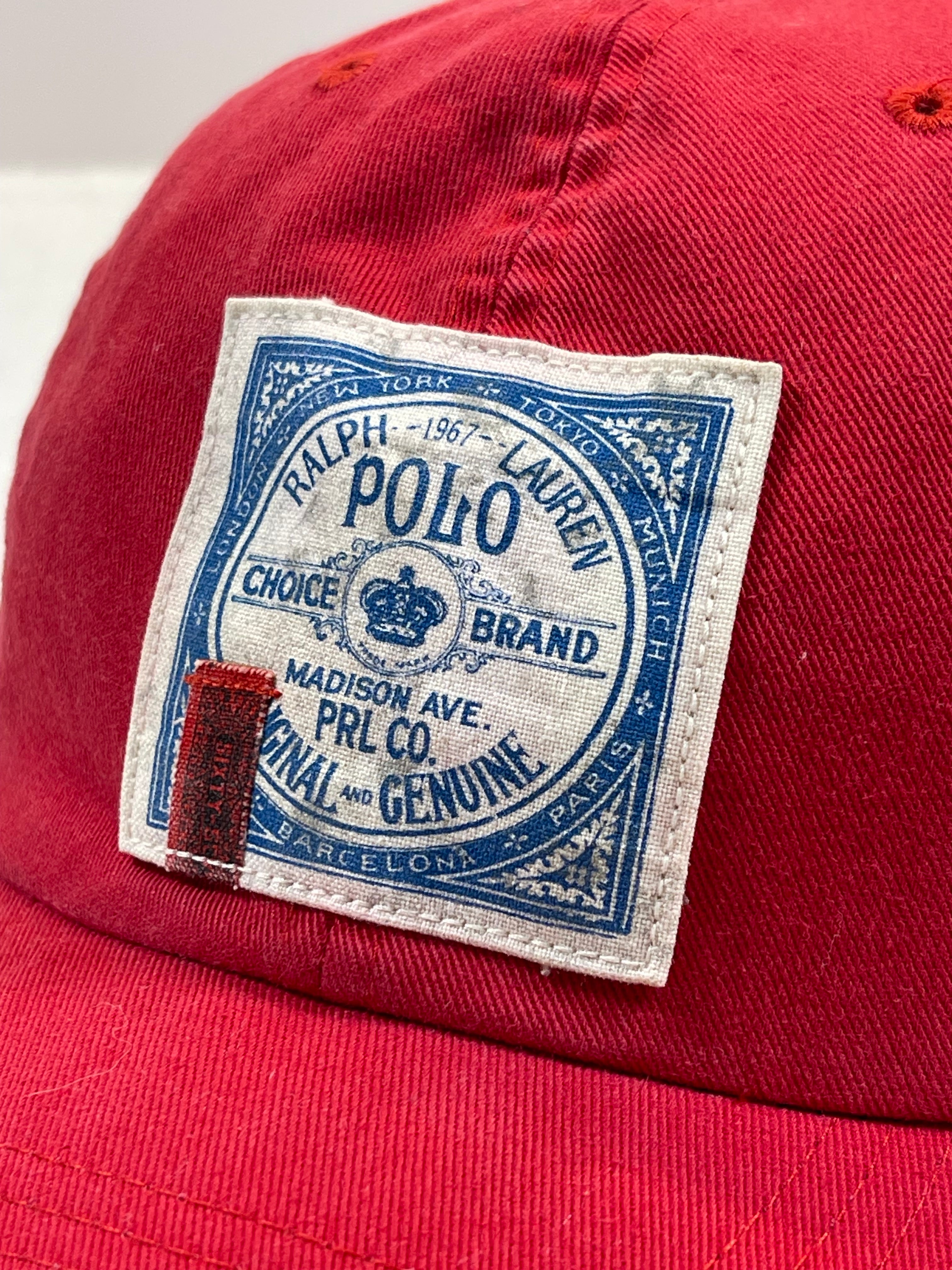 Polo Ralph Lauren U.S.S. Lauren Aged Chino Cap (Vintage)