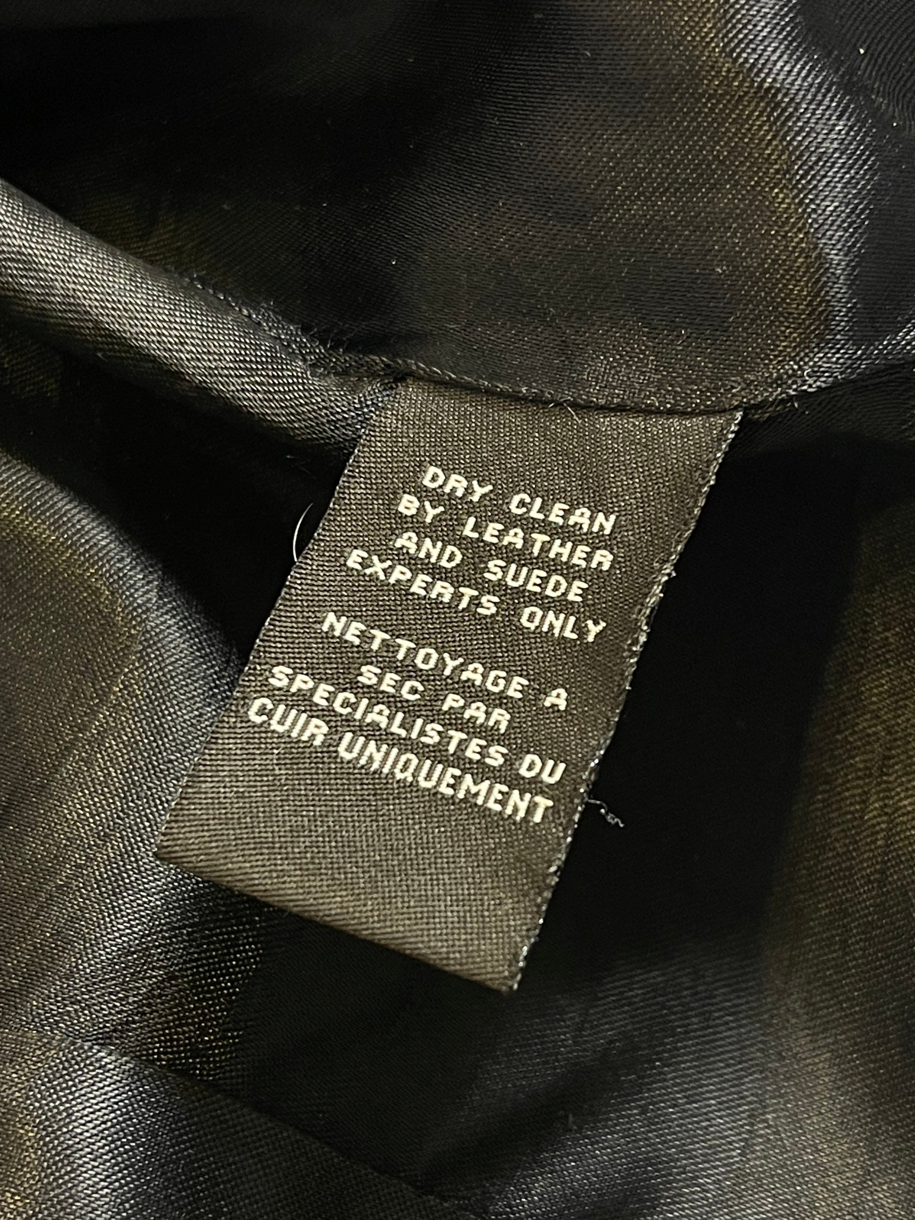 Polo Jeans Co. Ralph Lauren Vintage Genuine Cowhide Motorcycle Jacket