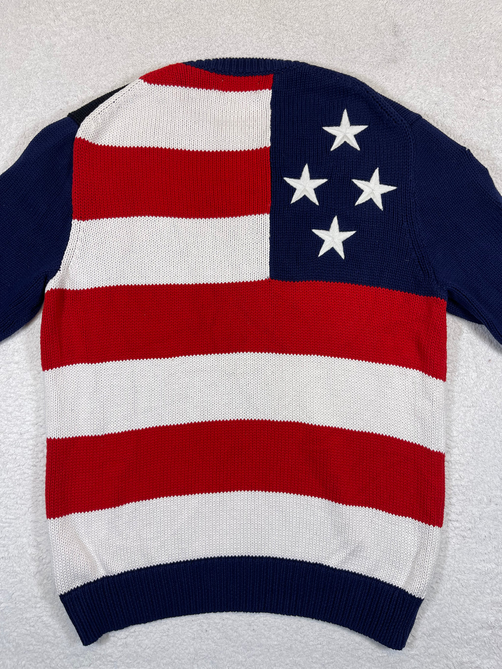 Polo Ralph Lauren Big Pony Flag Cotton Sweater