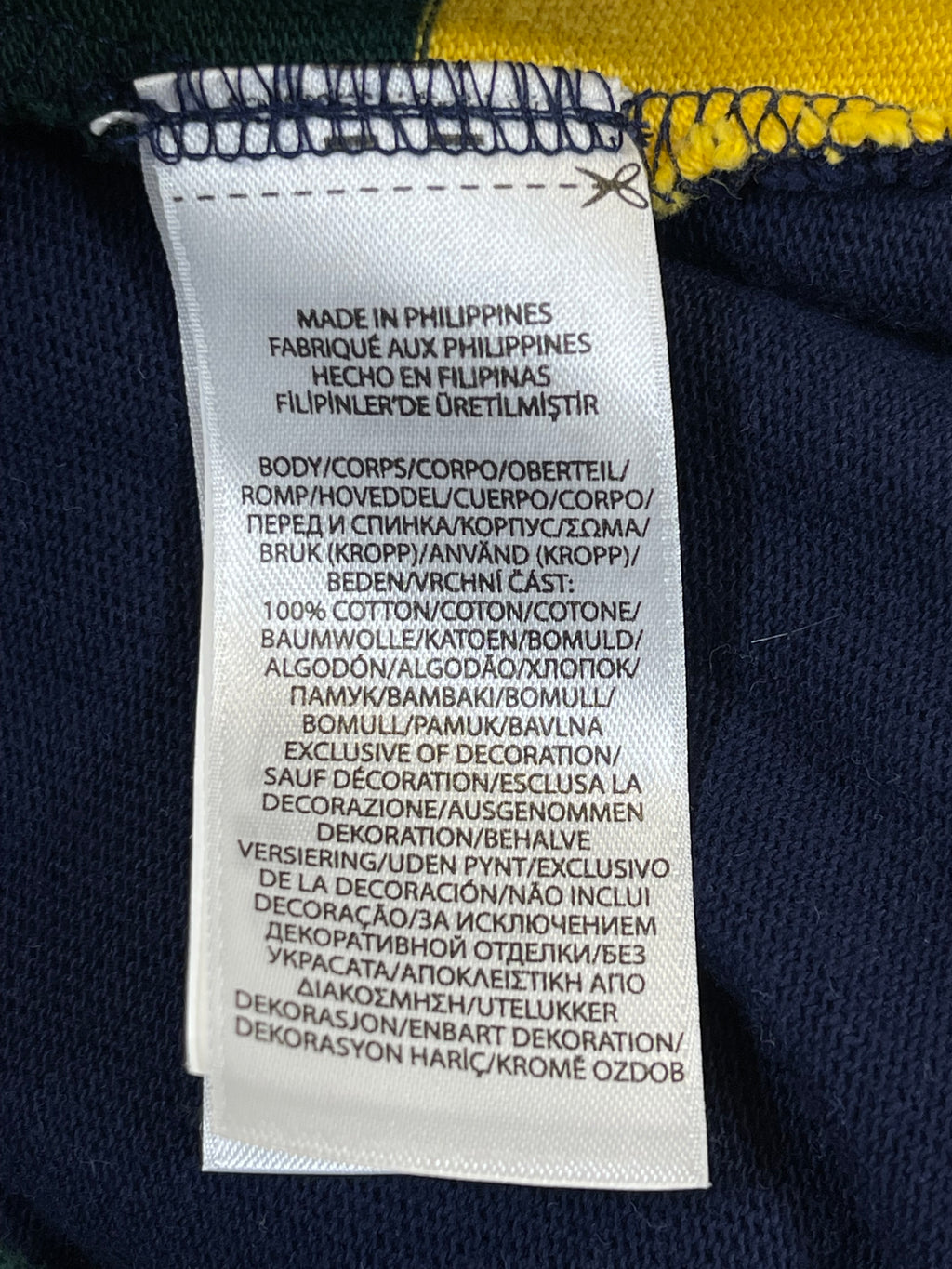 Polo Ralph Lauren Patchwork Rugby Jersey Shirt