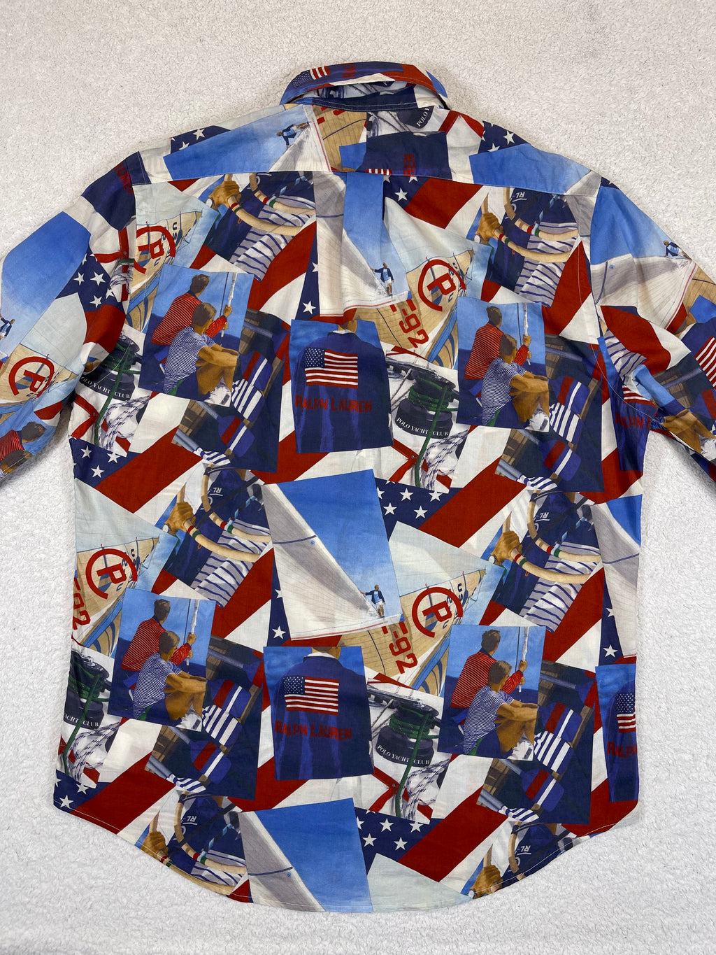 Ralph Lauren CP RL-92 Patchwork Poplin Shirt