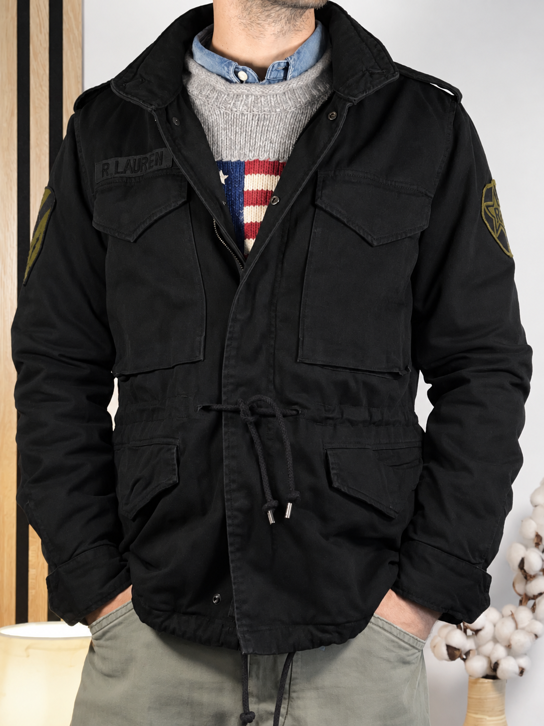 Ralph Lauren Denim & Supply Iconic Chino Field Jacket