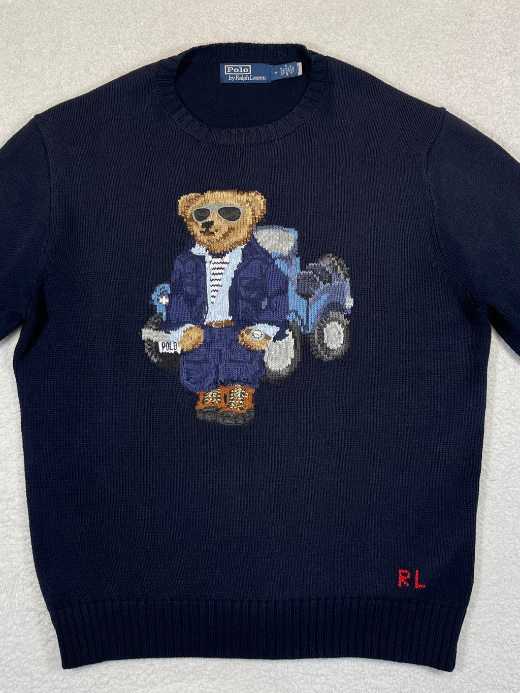Polo by Ralph Lauren Polo Bear 4x4 Cotton Sweater (2023)